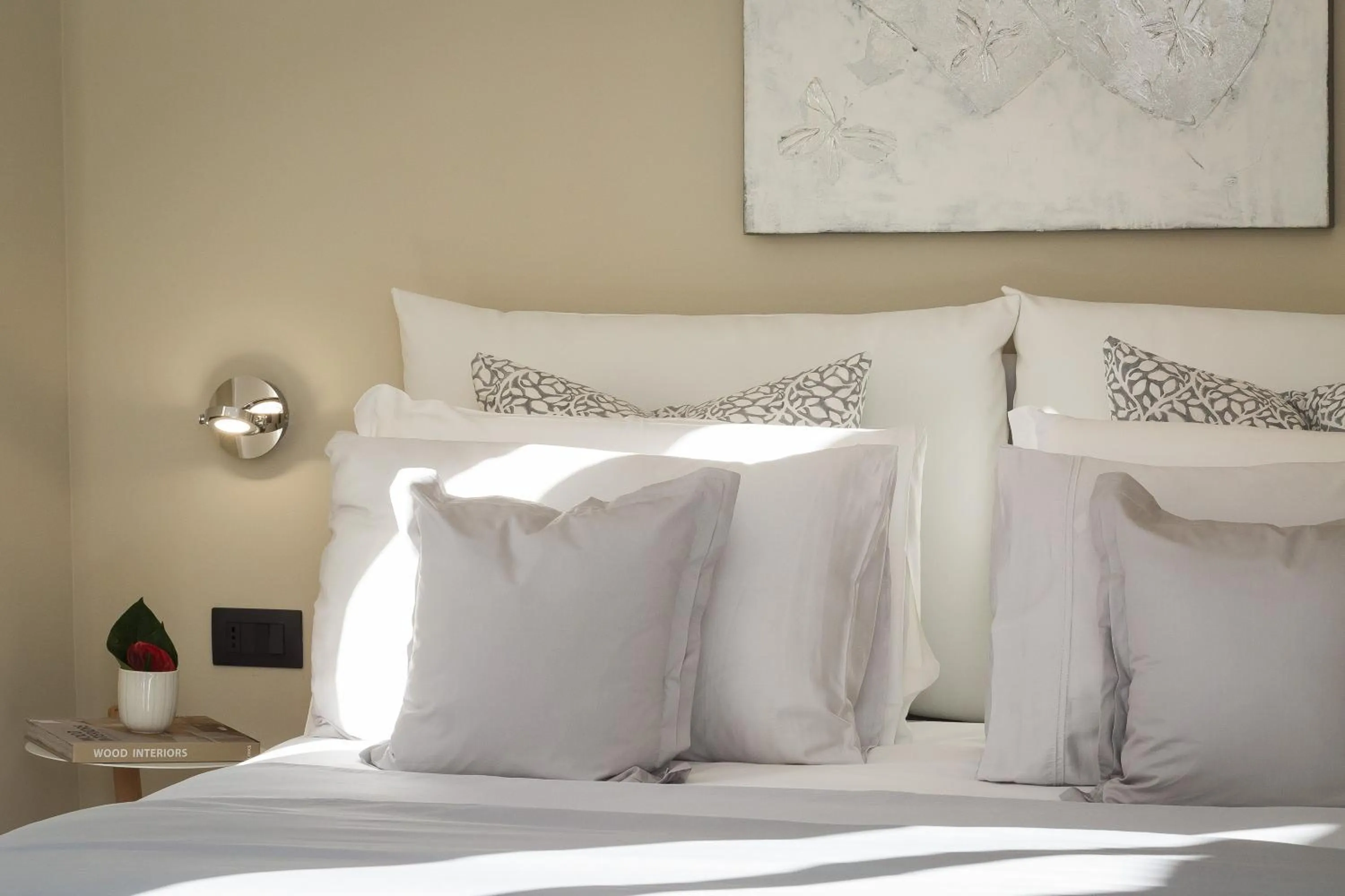 Bedroom, Bed in 126 Gracchi Suites