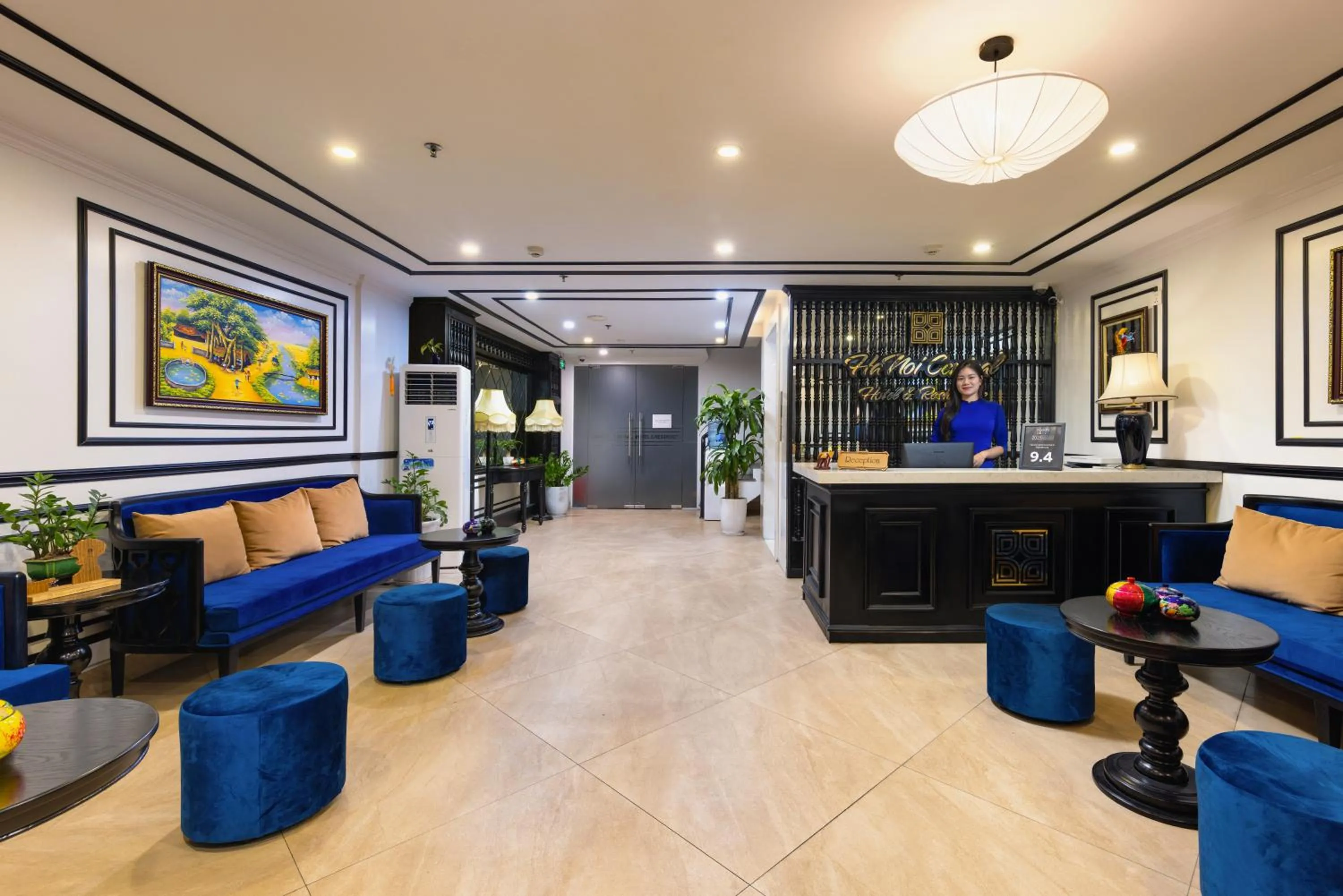 Lobby or reception in Hanoi Central Hotel & Residences