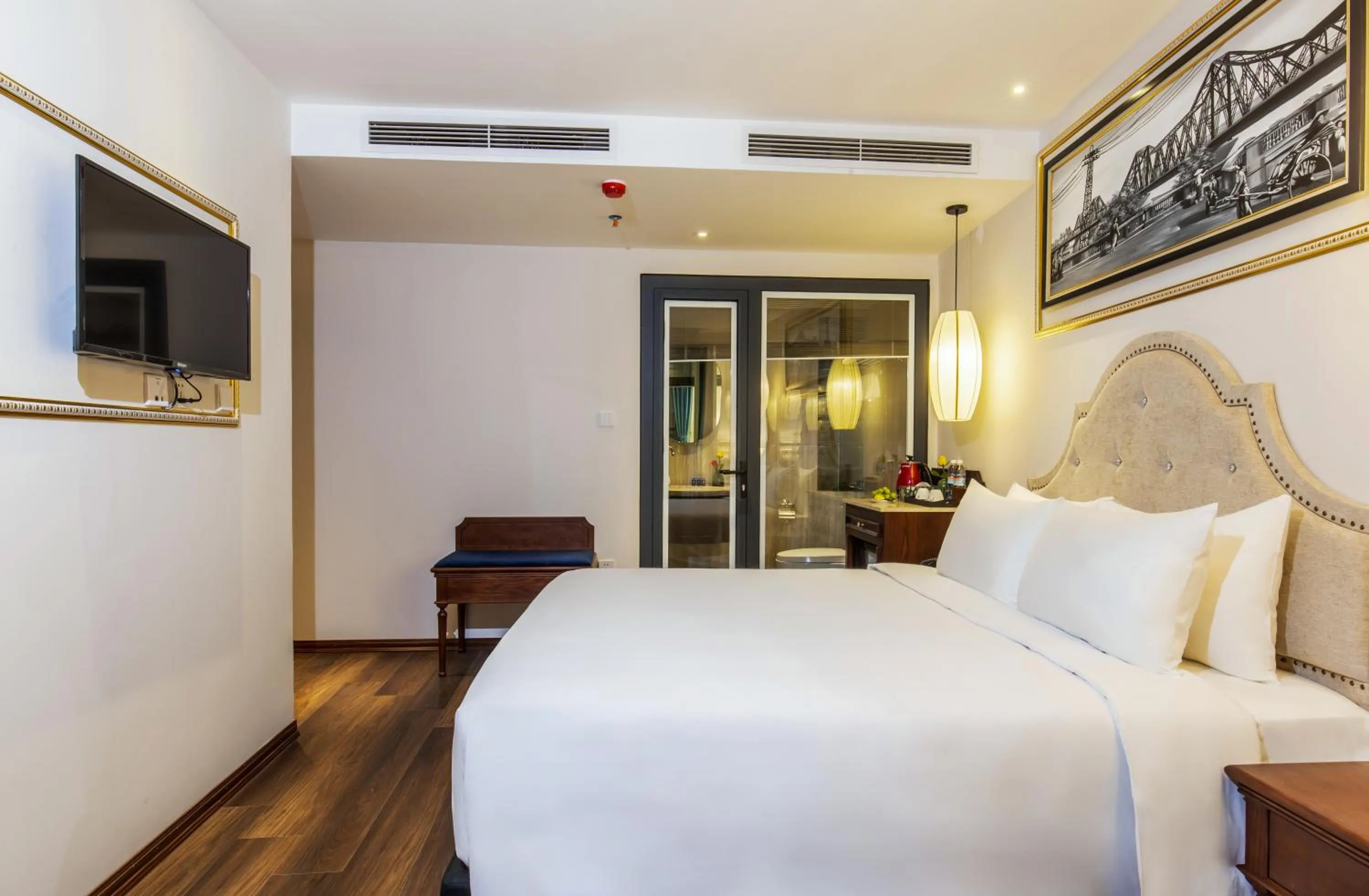 Bed in Hanoi Central Hotel & Residences