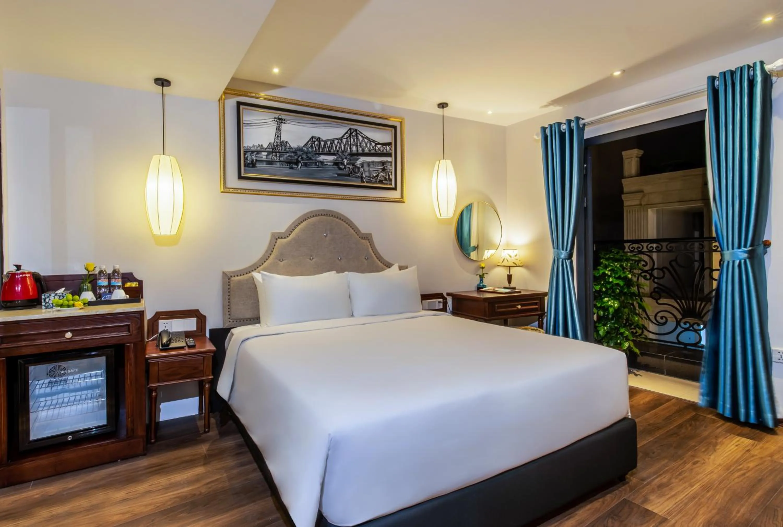 Bed in Hanoi Central Hotel & Residences