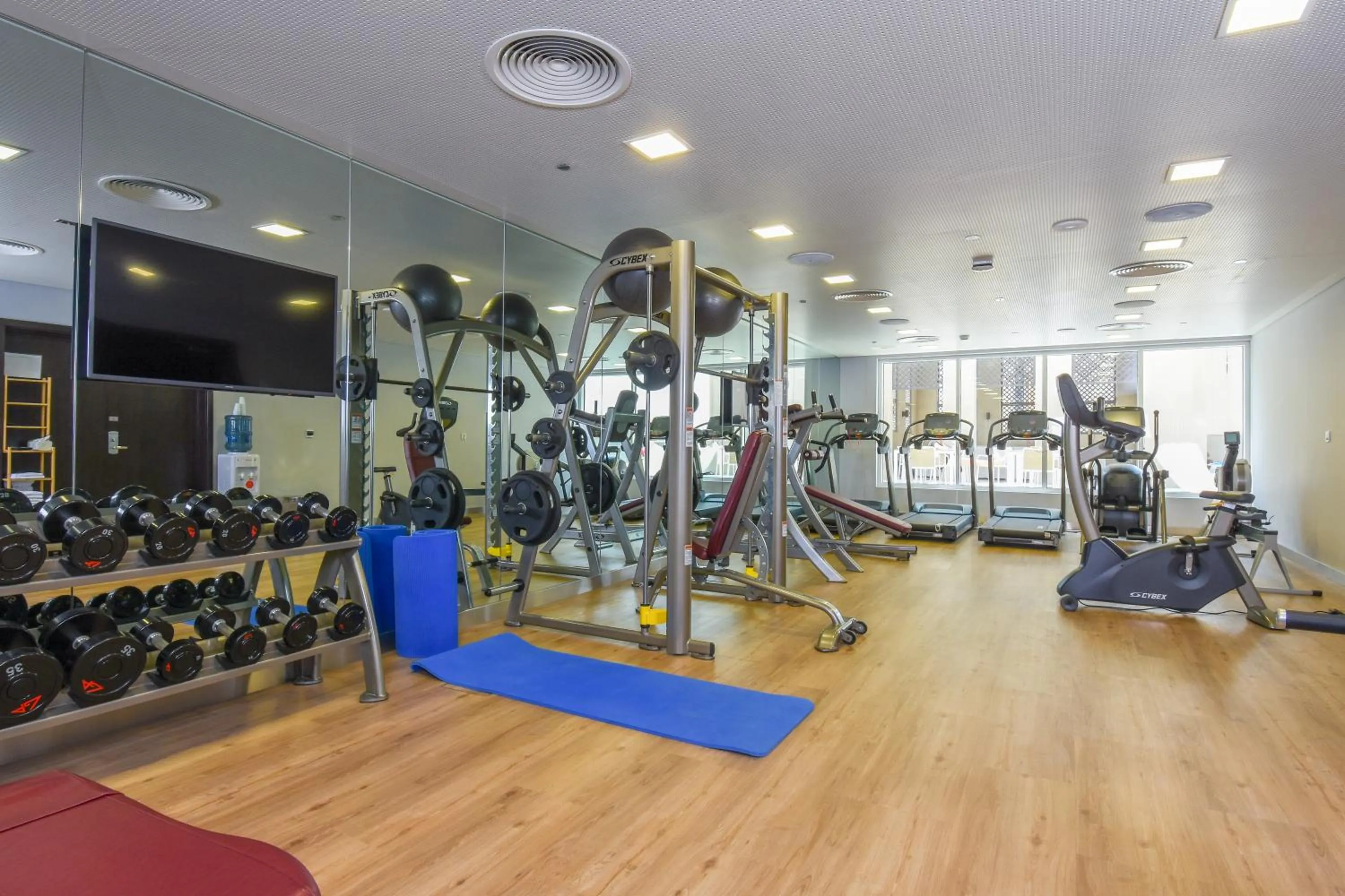 Fitness centre/facilities in Premier Inn Dubai Al Jaddaf