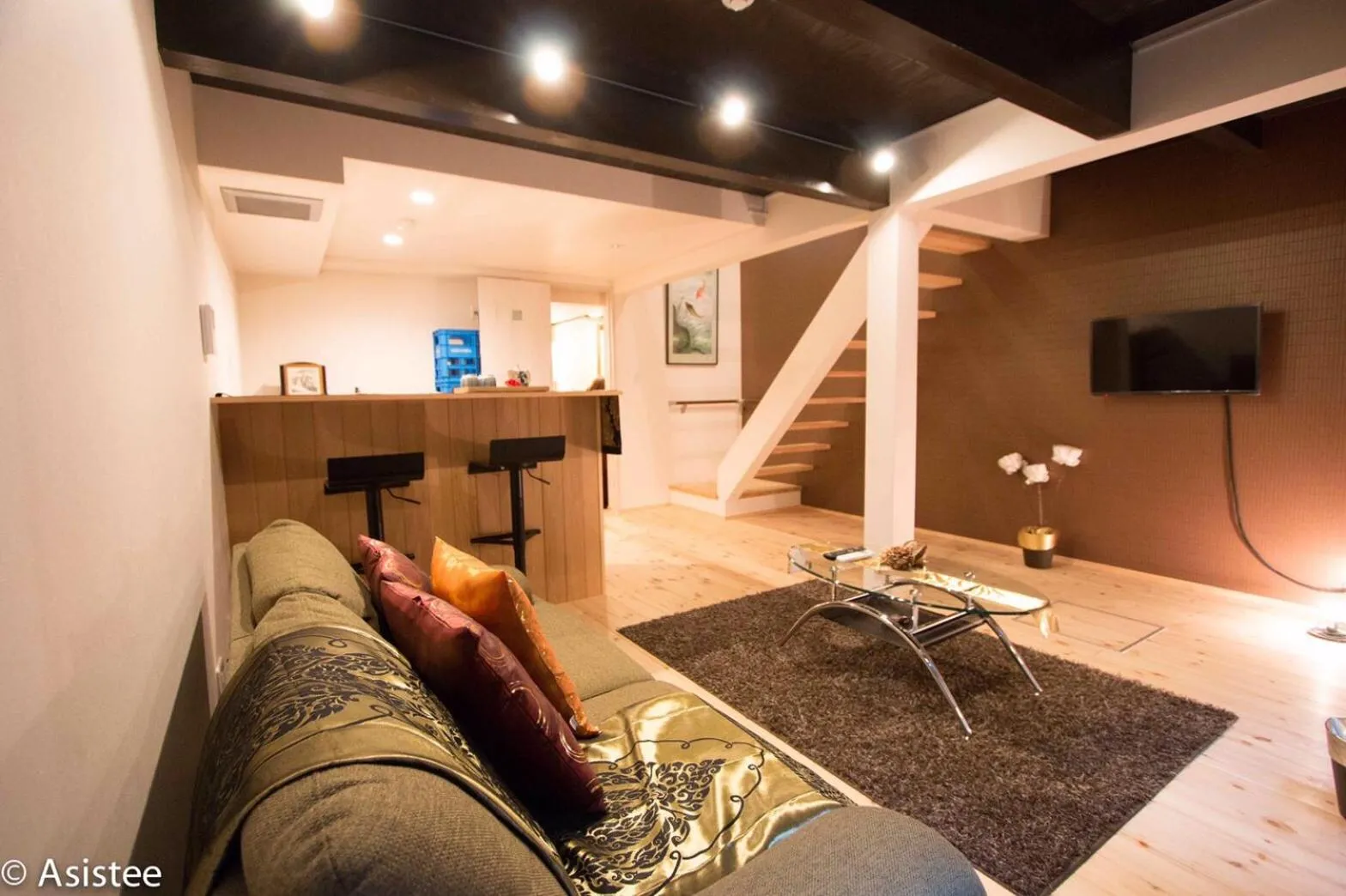 Living room in Umenotoan Sakaimachi Bettei