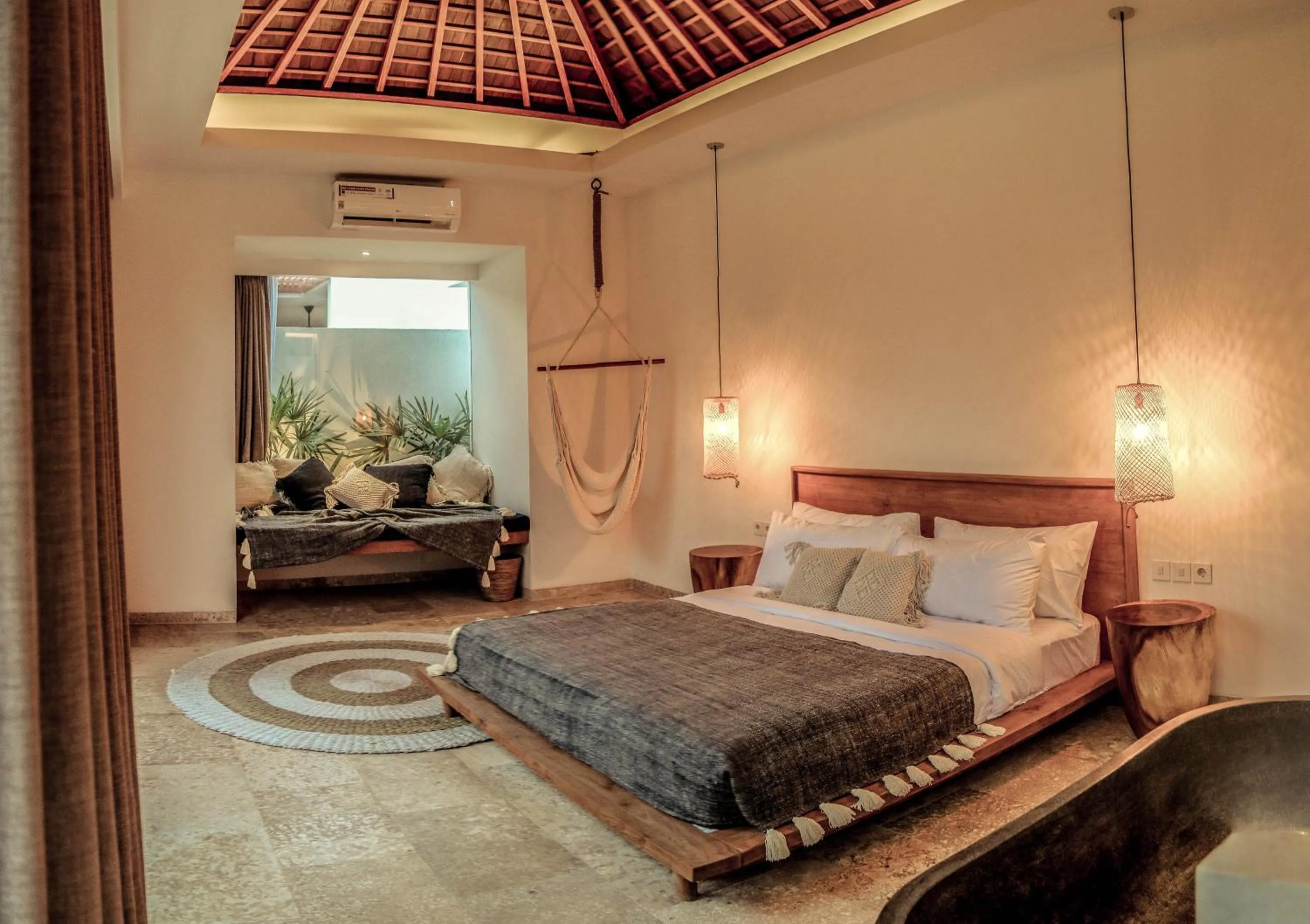 Bed in Kumbara Villas