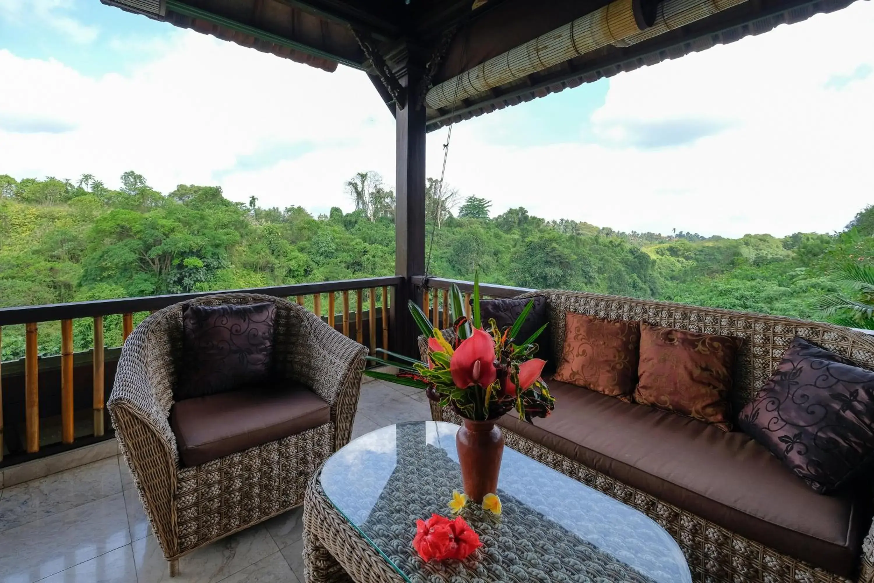 King Room with Balcony in Sunrise Villa Ubud King Room with Balcony in Sunrise Villa Ubud