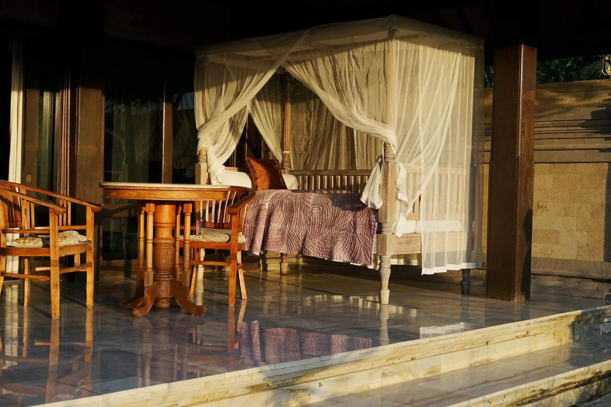 Patio in Sunrise Villa Ubud