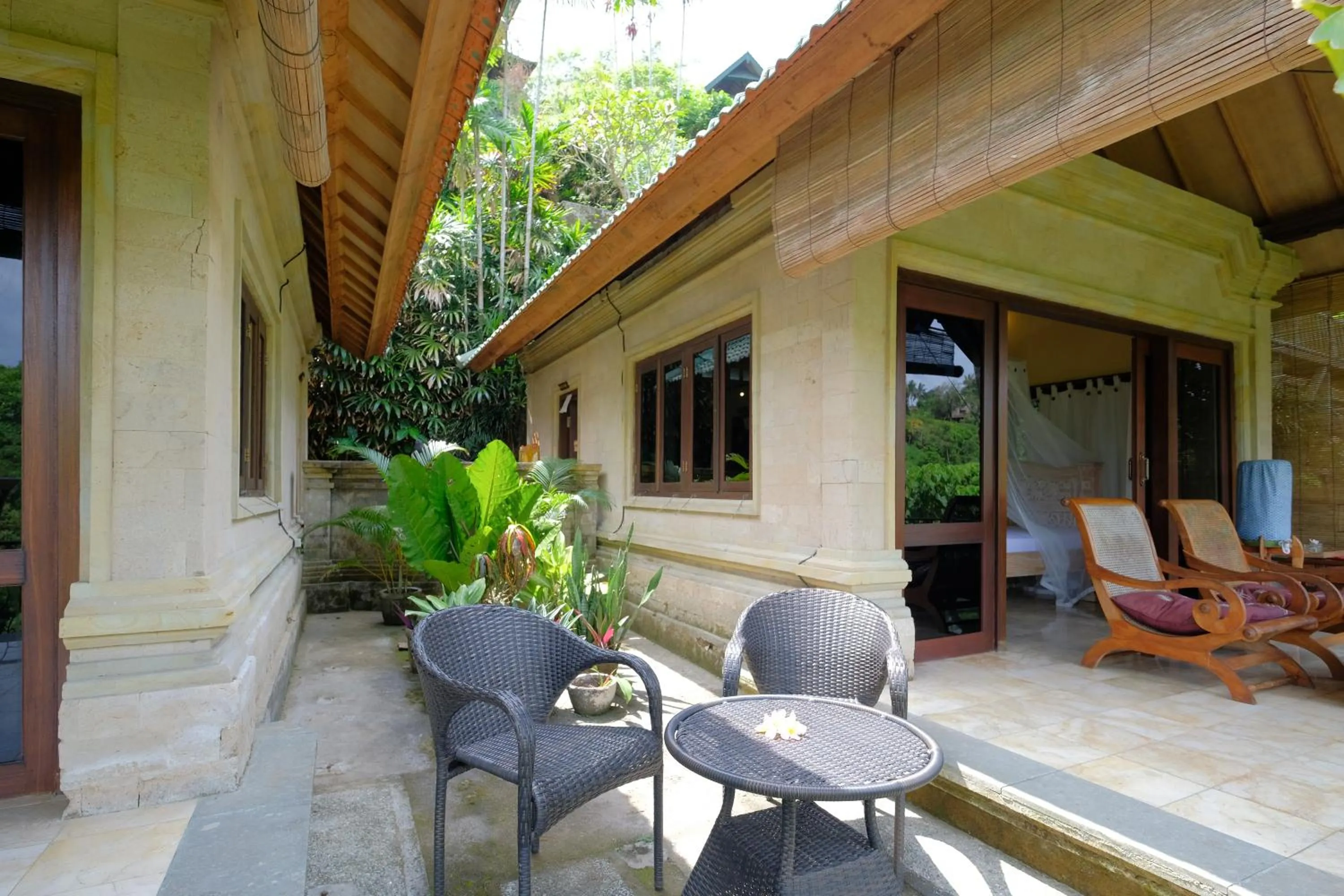 Patio in Sunrise Villa Ubud