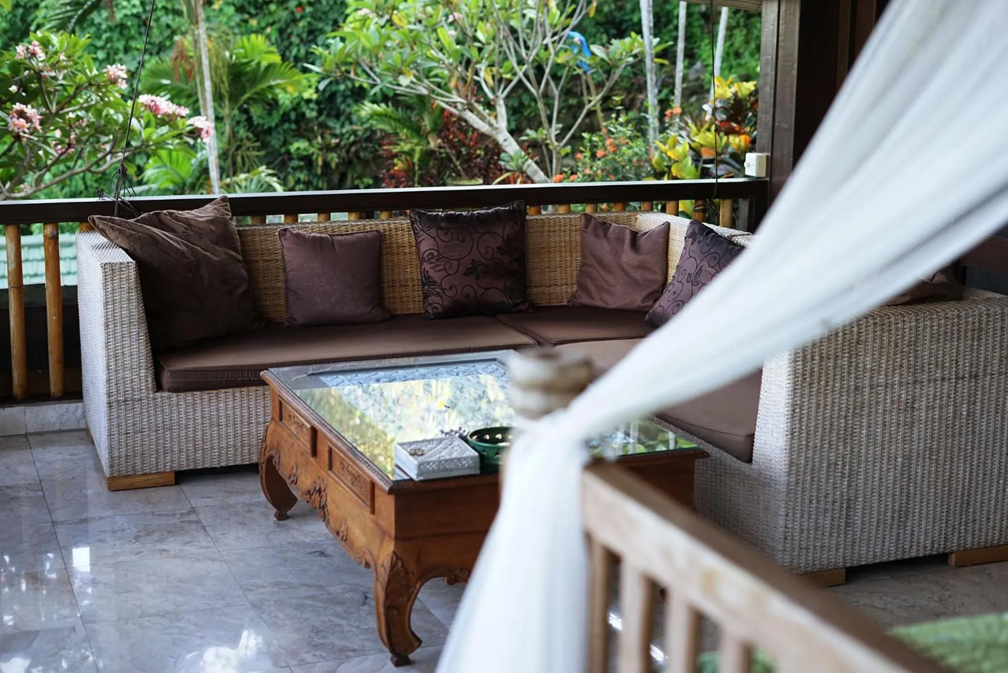 Balcony/Terrace in Sunrise Villa Ubud