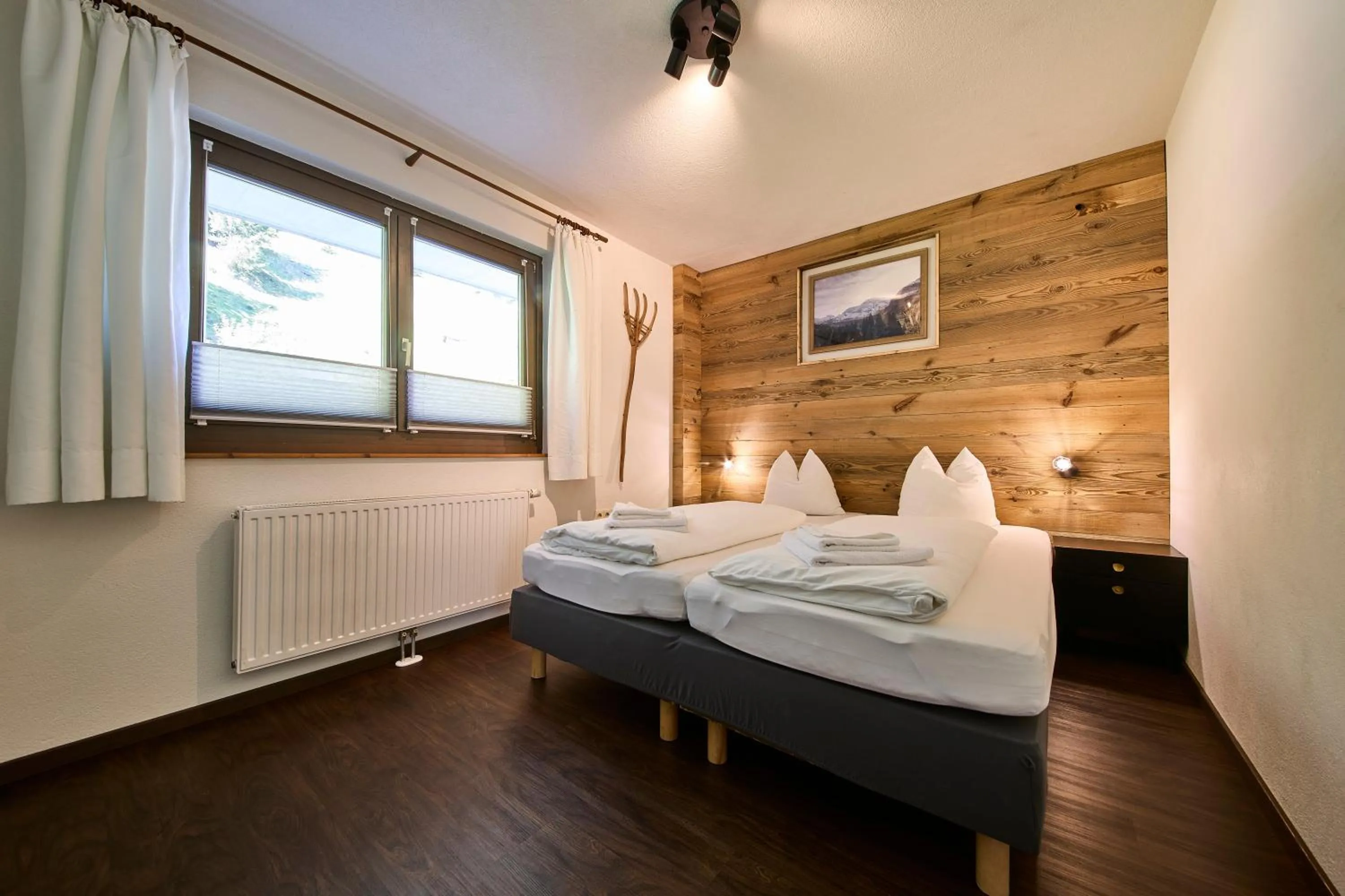 Bed in Apartments Enzian