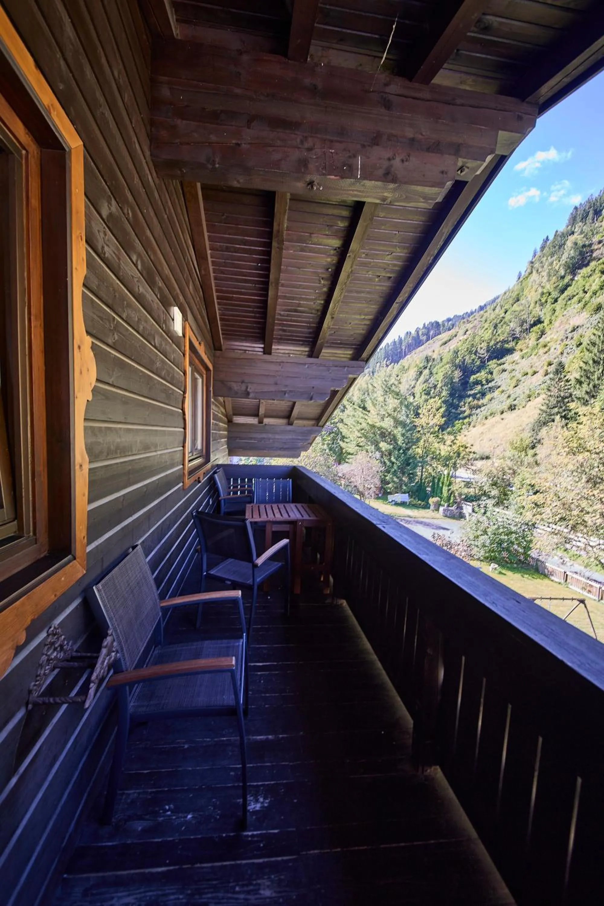 Balcony/Terrace in Apartments Enzian