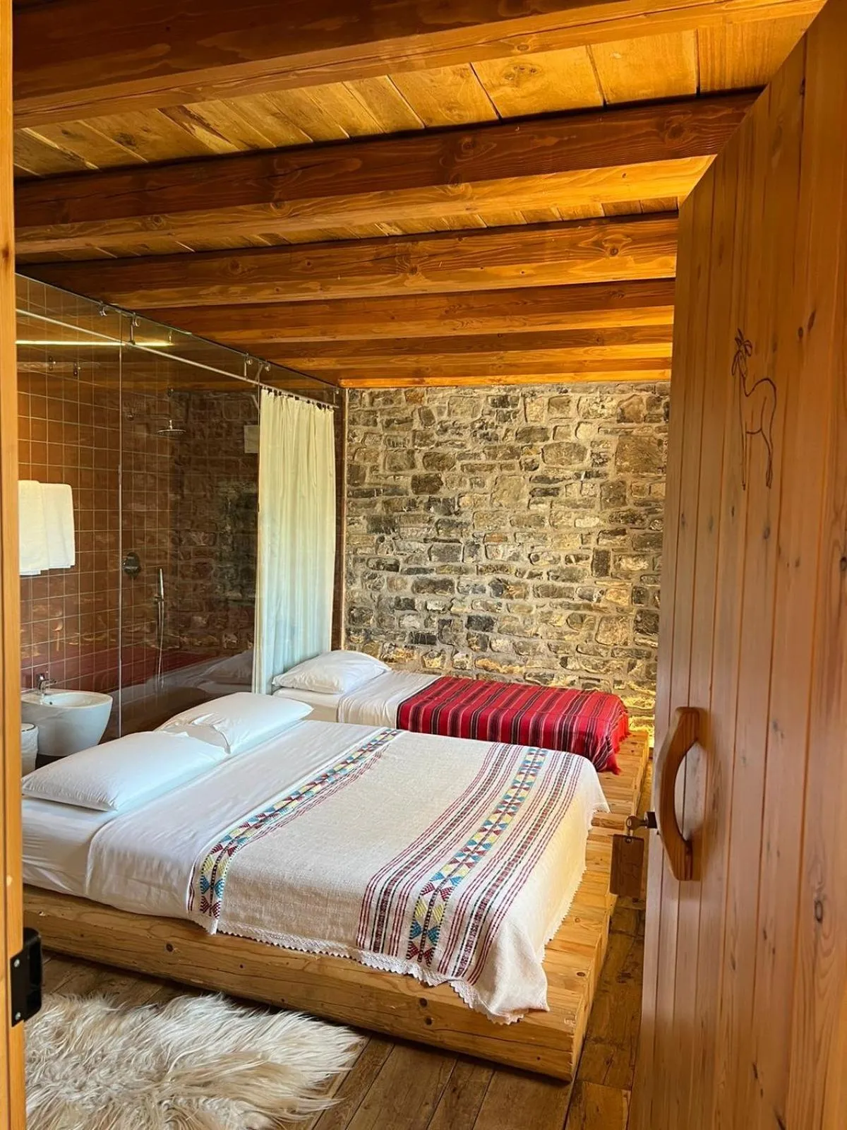 Budget Twin Room in Mrizi i Zanave Agroturizëm