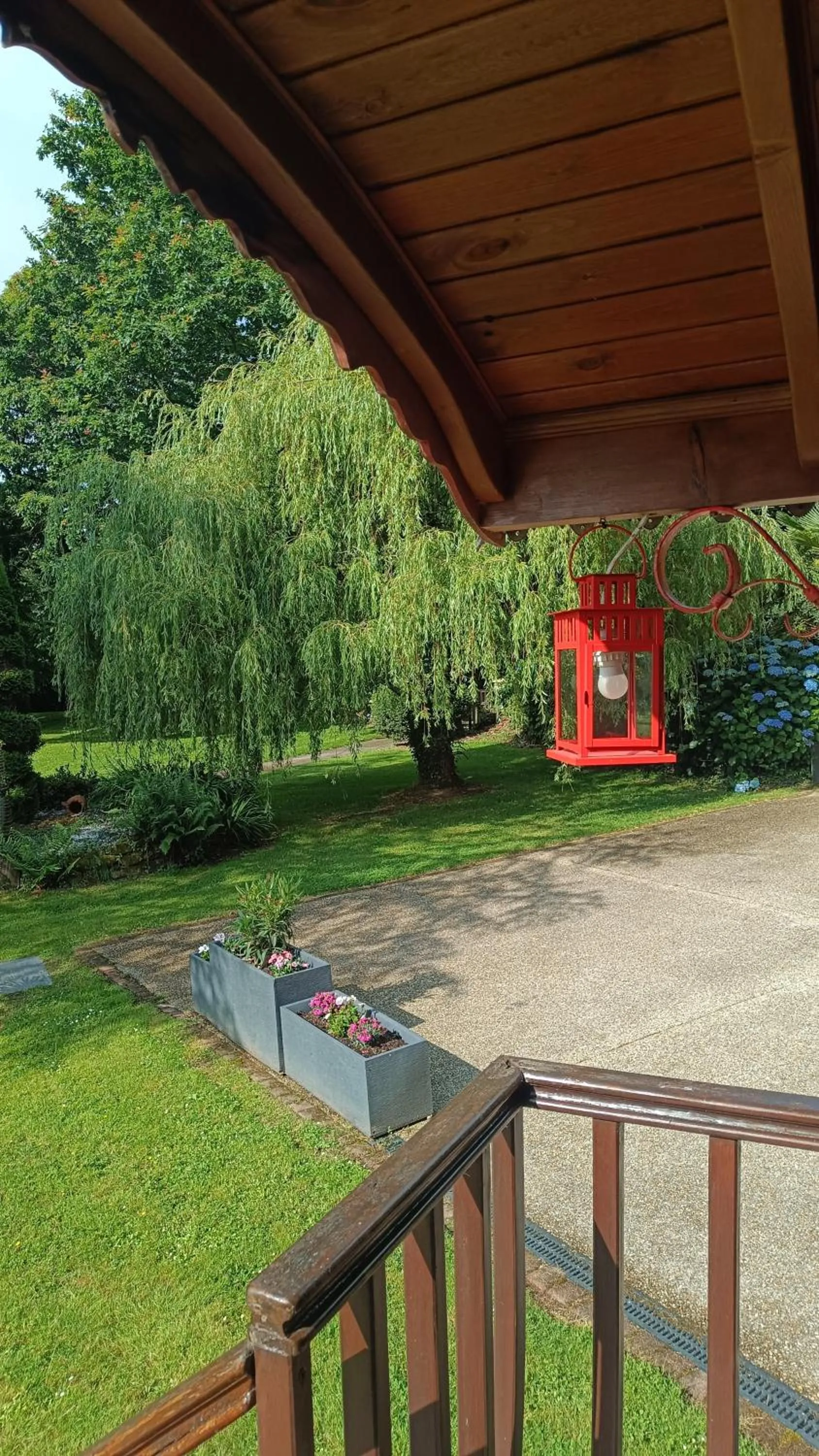 Balcony/Terrace in La Clé des Roulottes