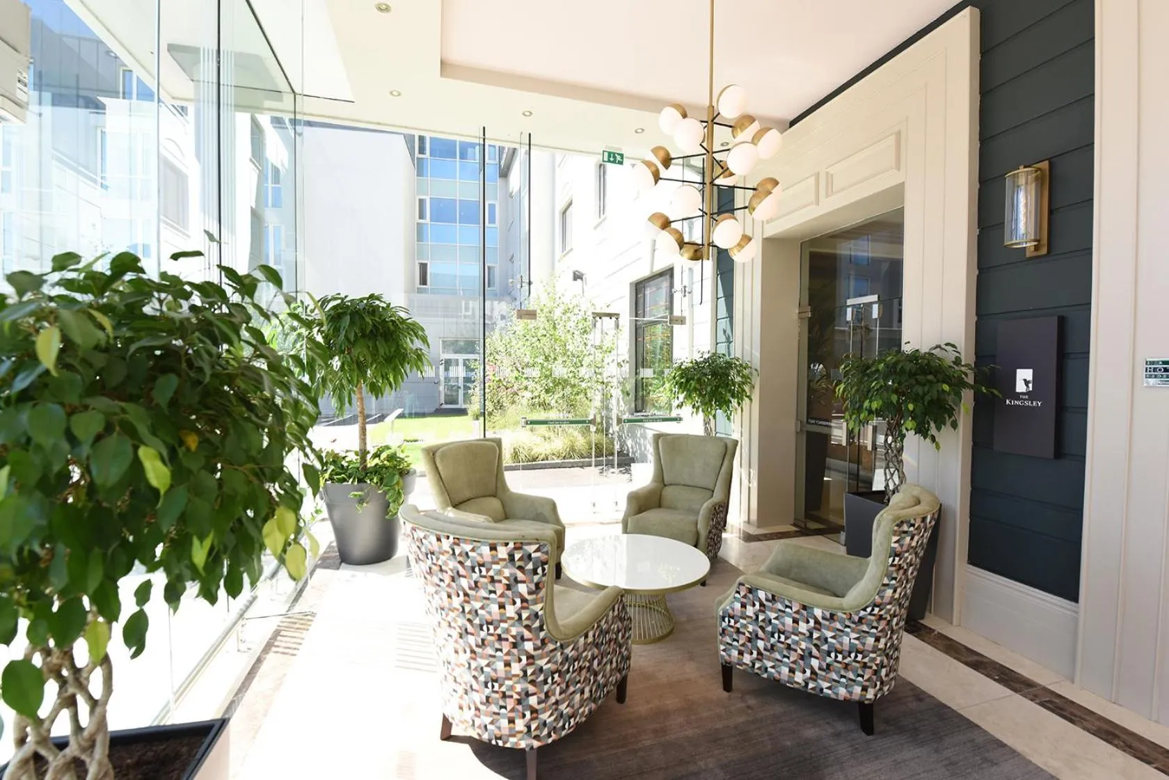 Lobby or reception in The Kingsley Hotel