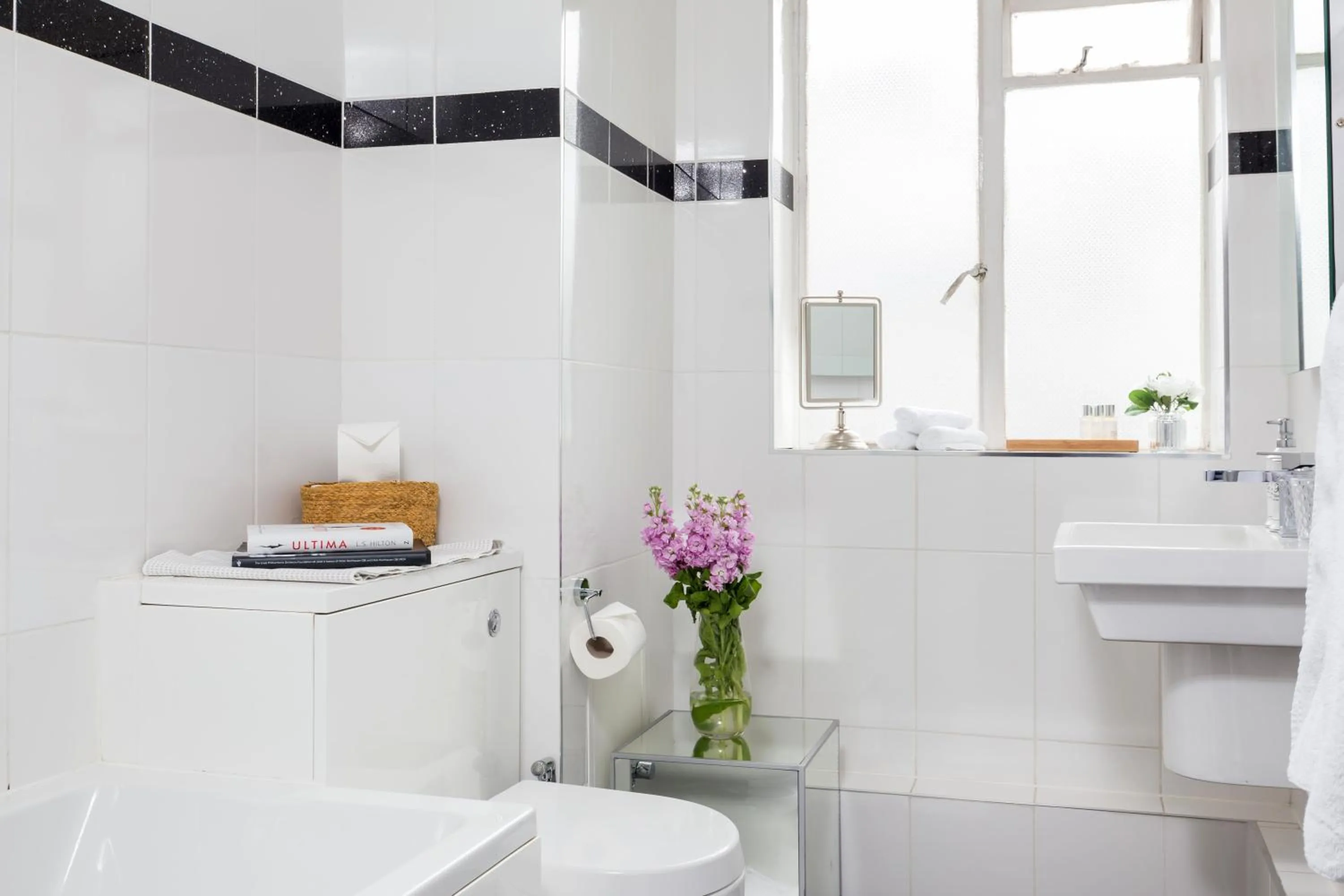 Toilet in Park Lane Apartments/Shaw House