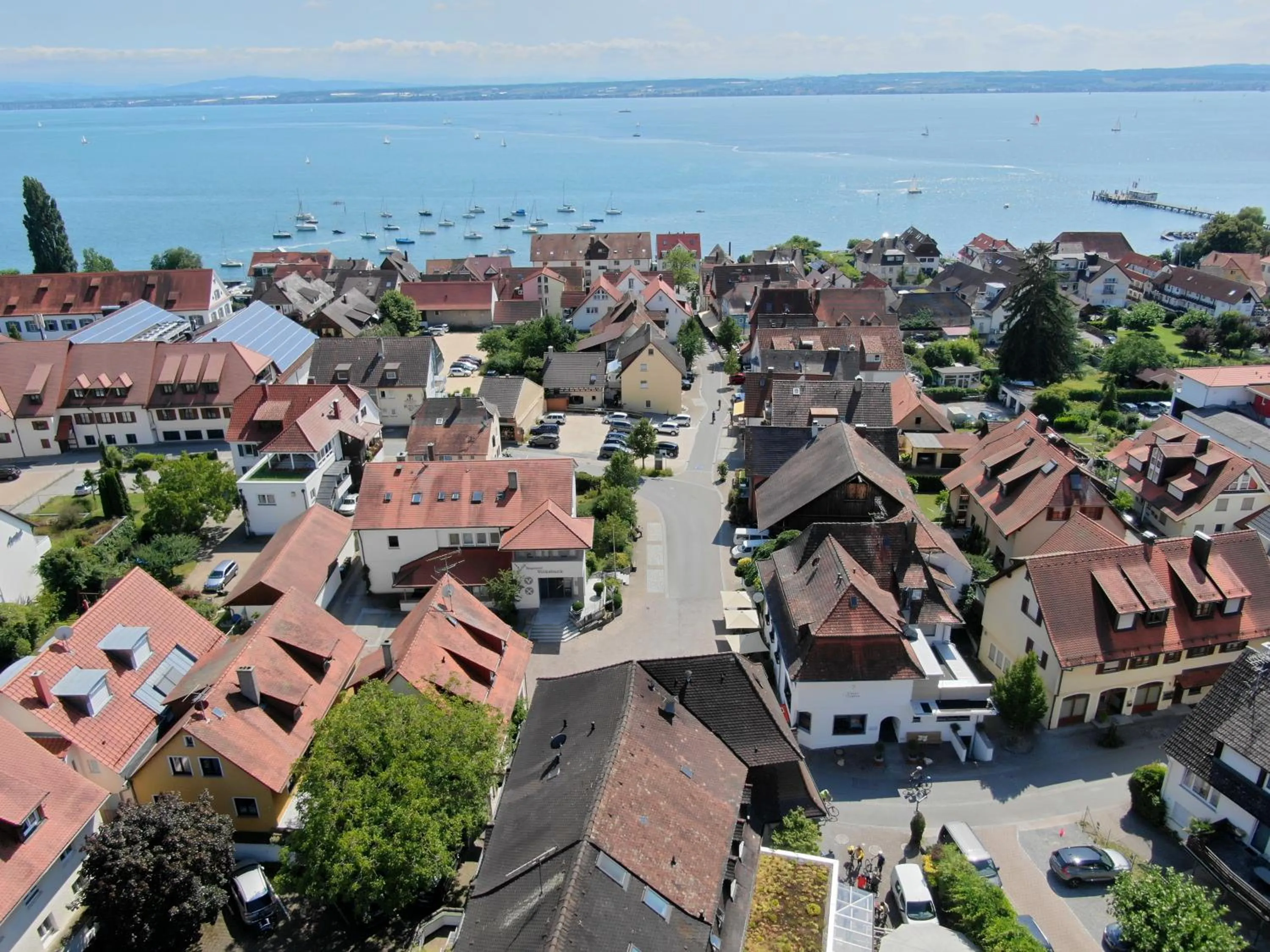 Bird's eye view in Hotel Der Löwen