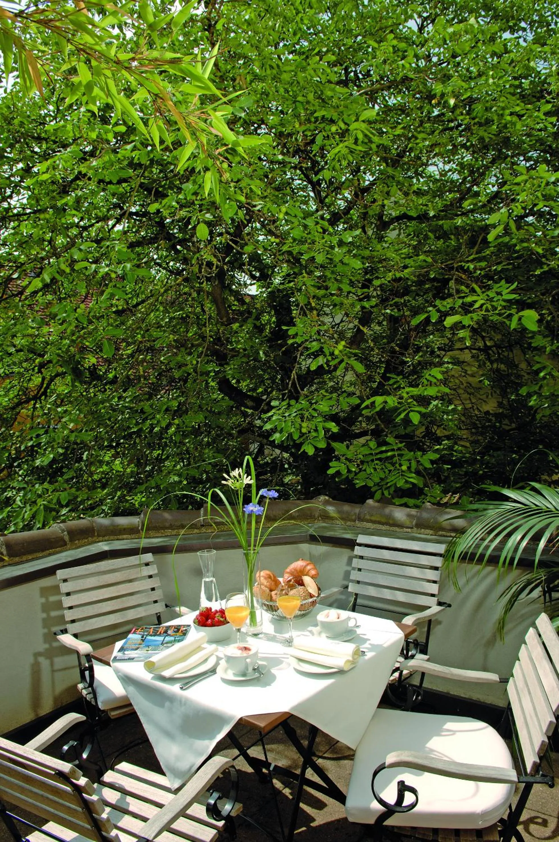 Balcony/Terrace in Hotel Der Löwen