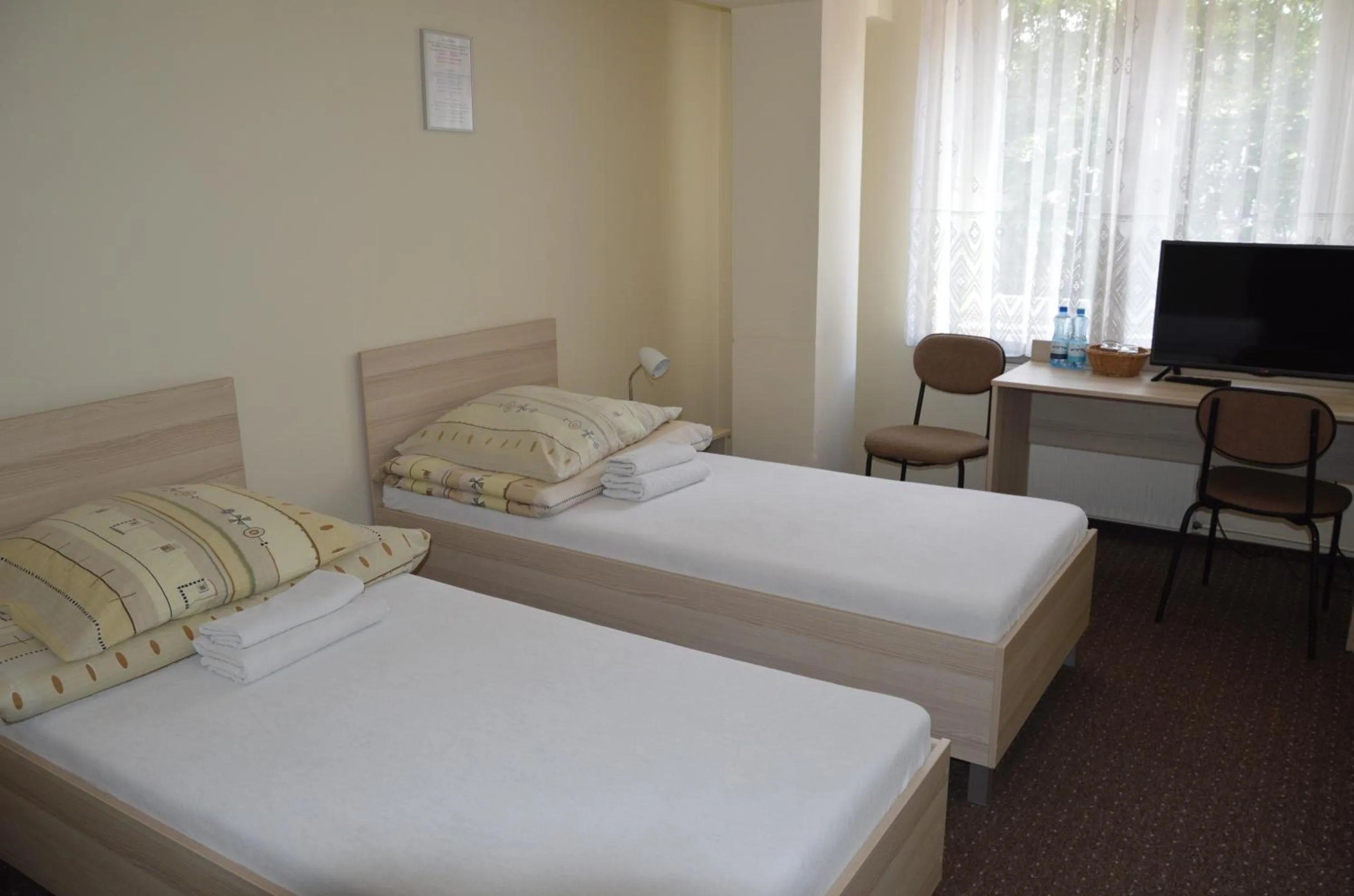 Bed in Pokoje Gościnne Centrum Kultury Prawosławnej