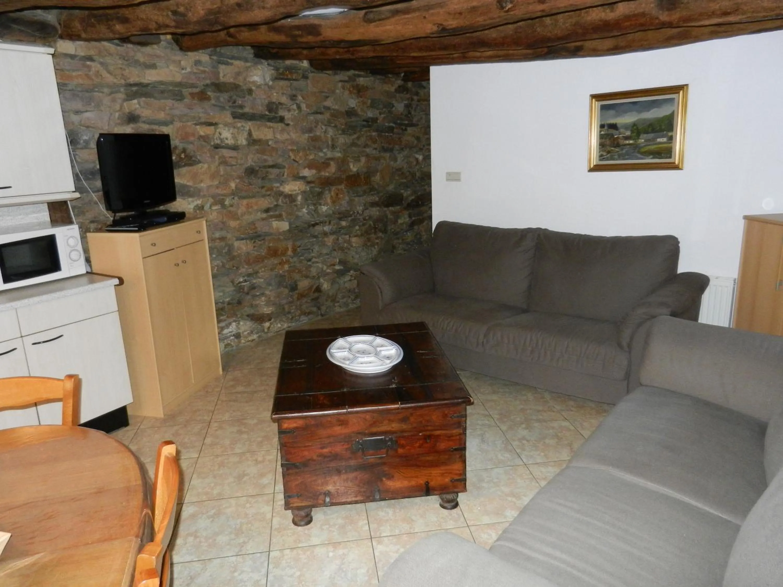 Living room in B&B Le 'Ti 'Bou de Refuge