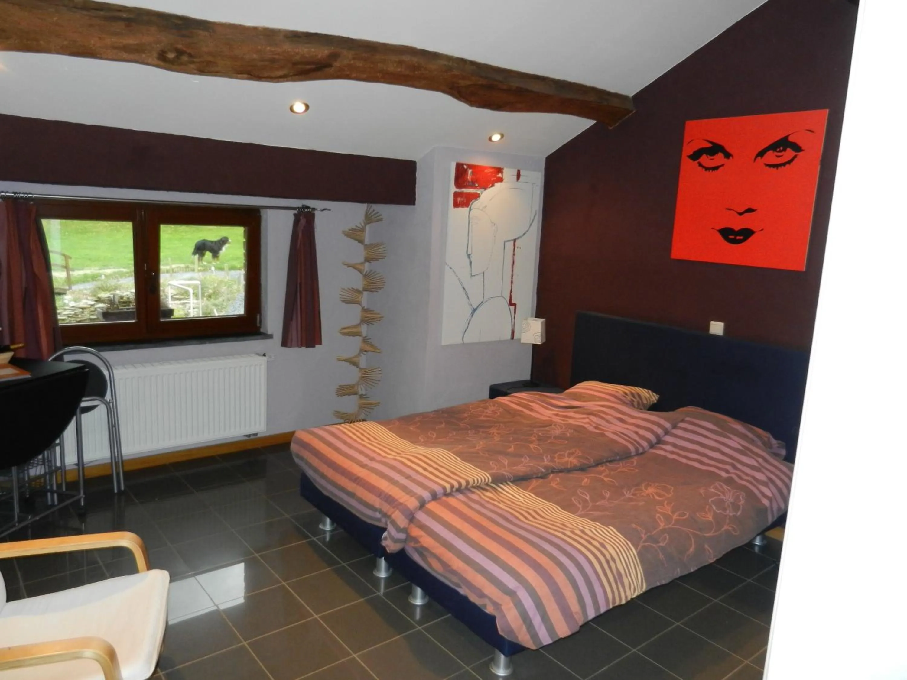 Bedroom, Bed in B&B Le 'Ti 'Bou de Refuge
