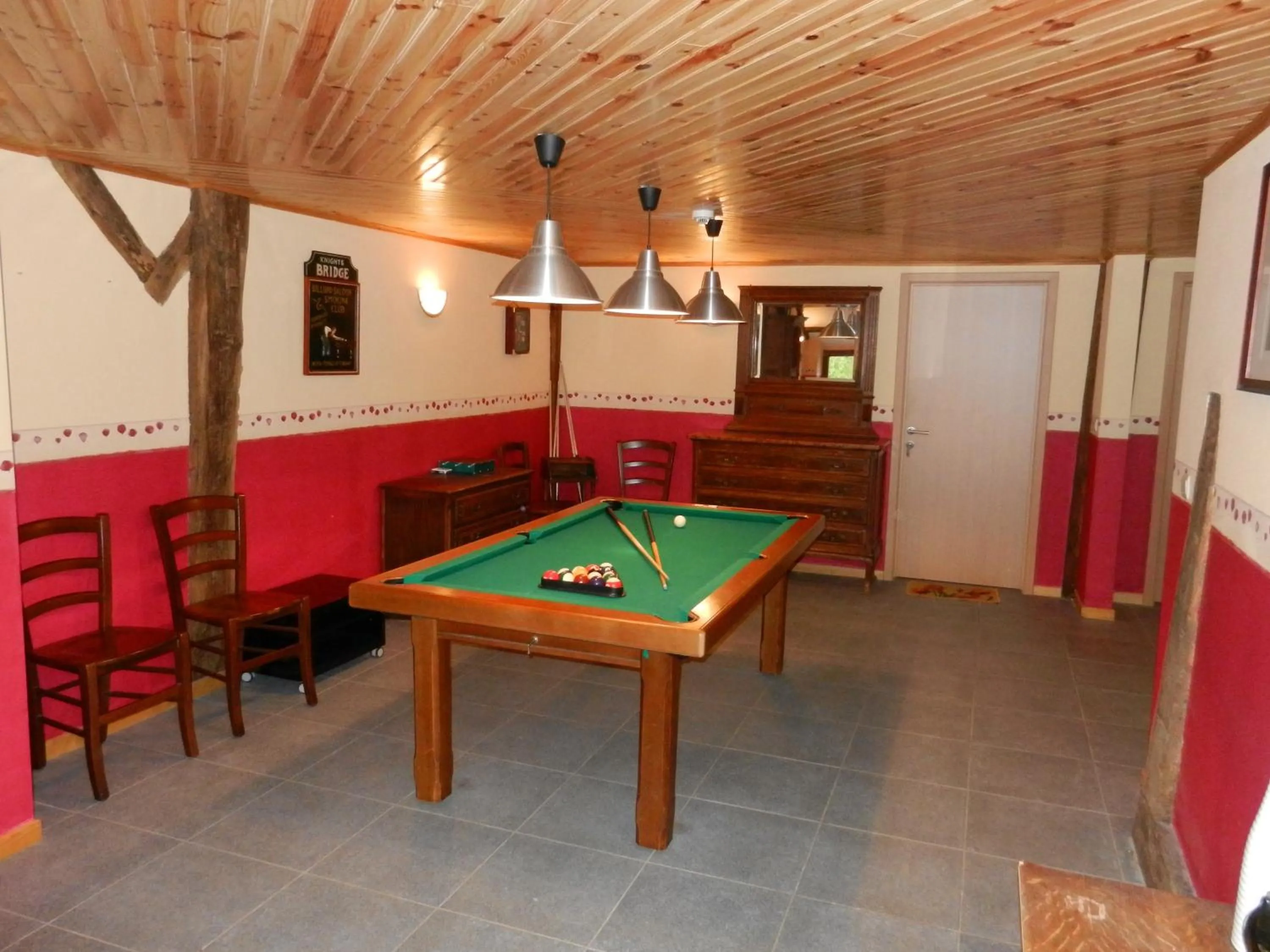 Game Room in B&B Le 'Ti 'Bou de Refuge