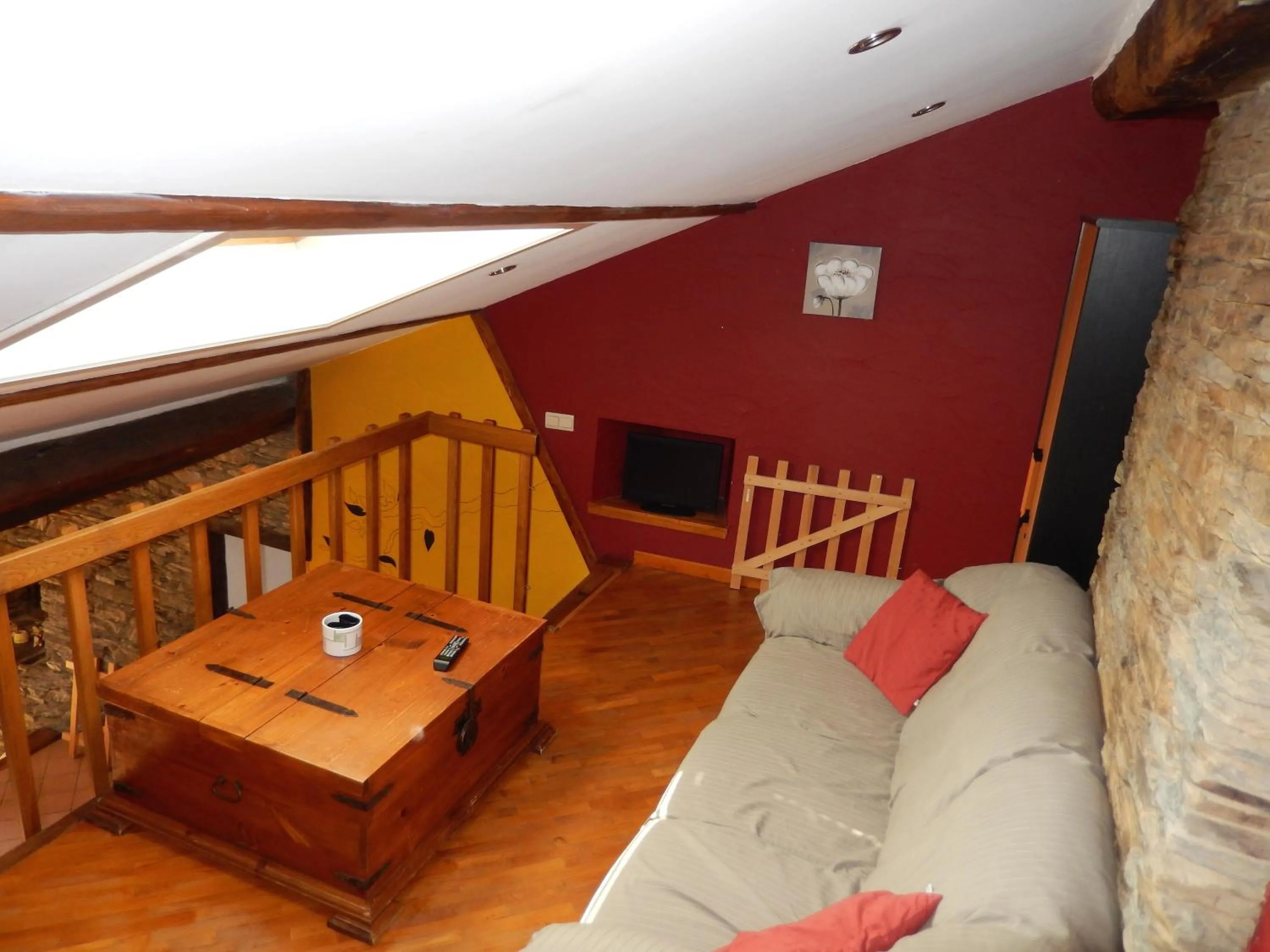 Living room in B&B Le 'Ti 'Bou de Refuge