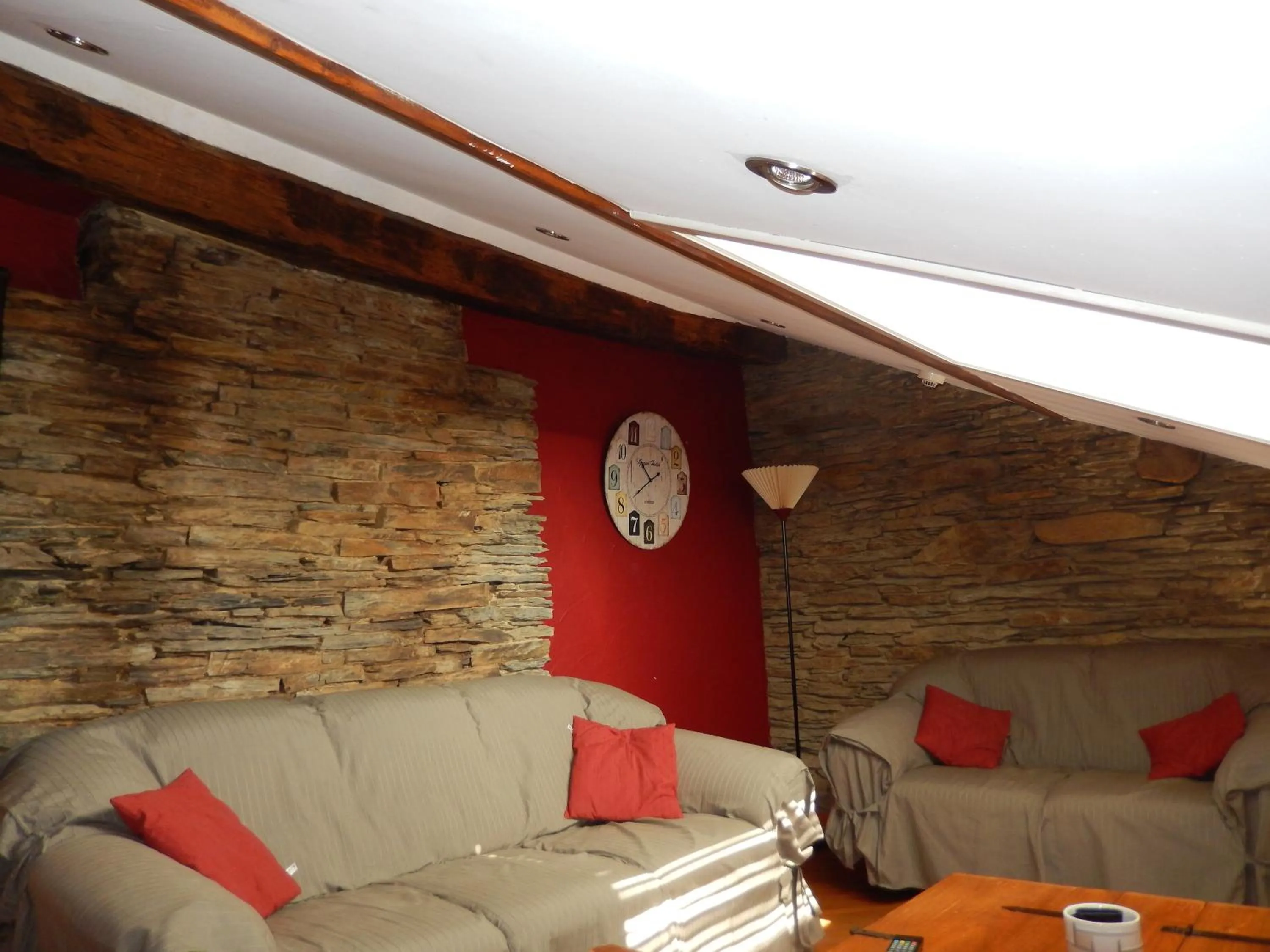 Living room in B&B Le 'Ti 'Bou de Refuge