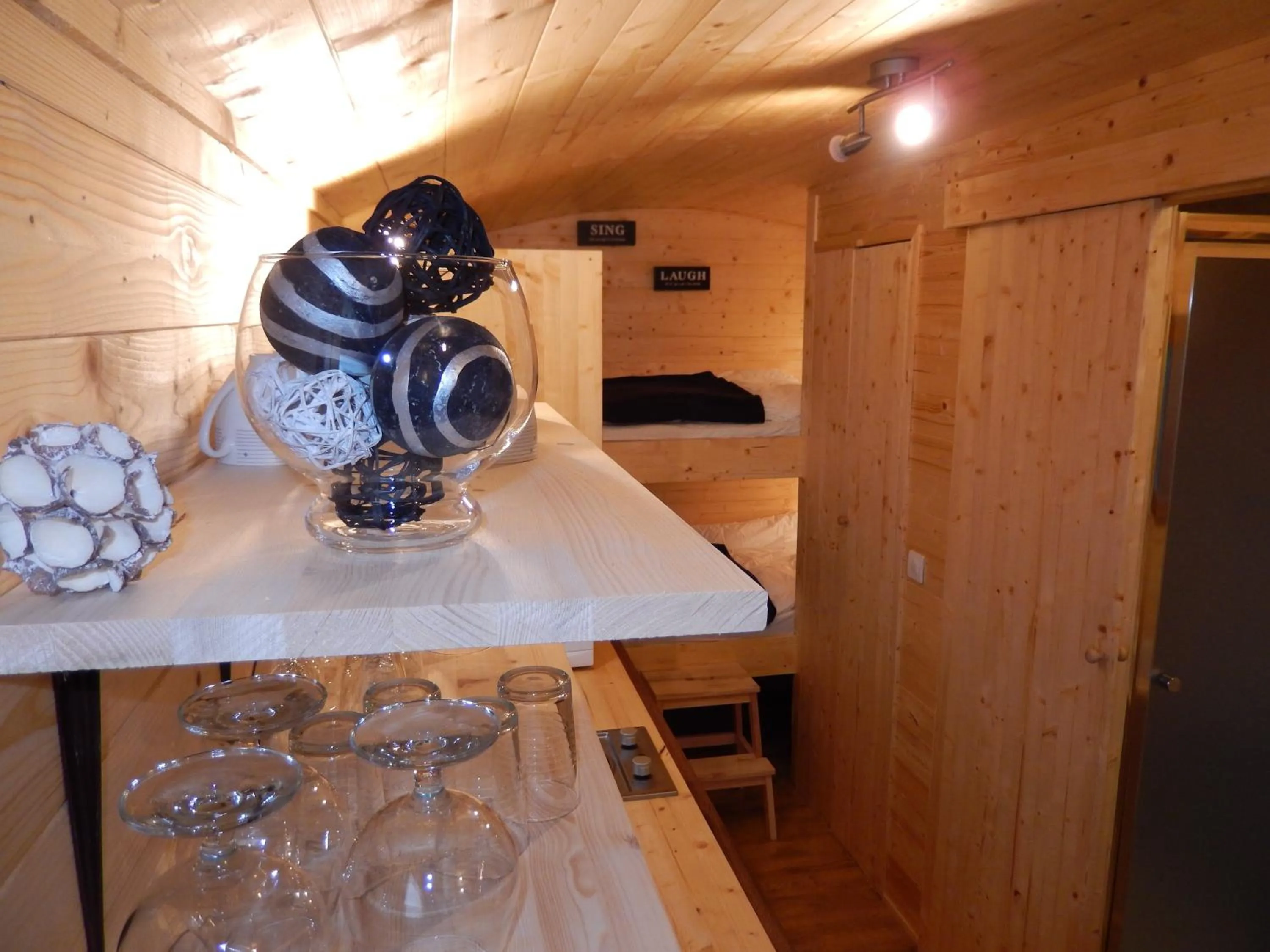 Decorative detail in B&B Le 'Ti 'Bou de Refuge