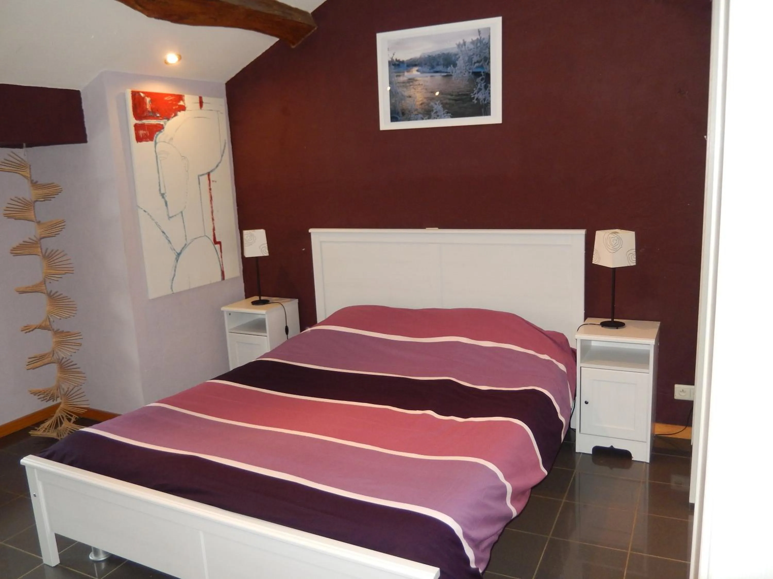 Photo of the whole room, Bed in B&B Le 'Ti 'Bou de Refuge