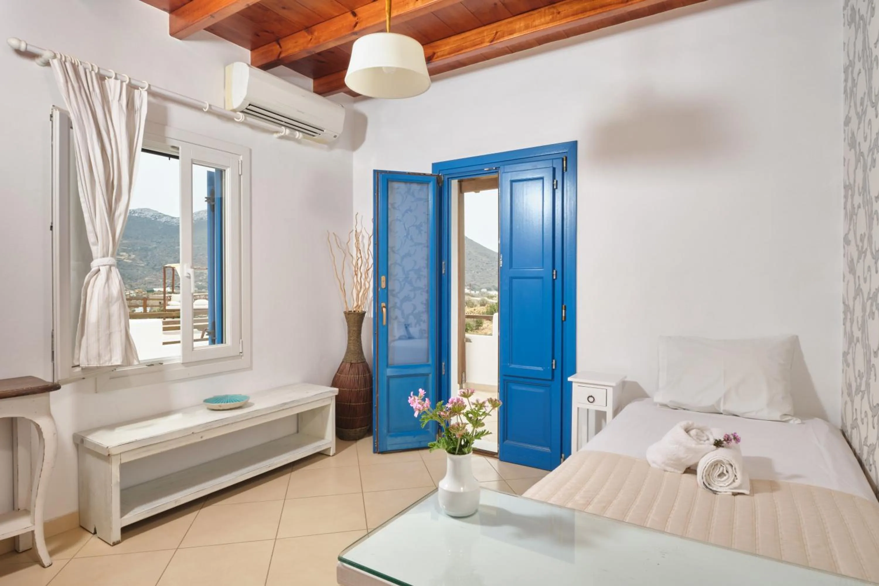 Bed in Amorgion Village