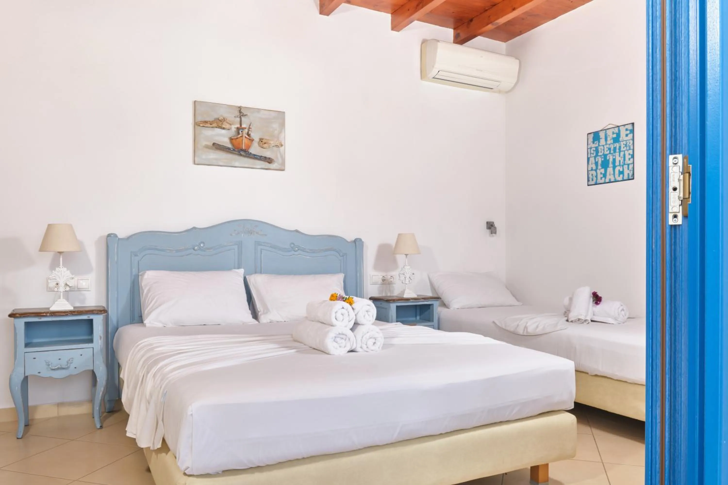 Bed in Amorgion Village