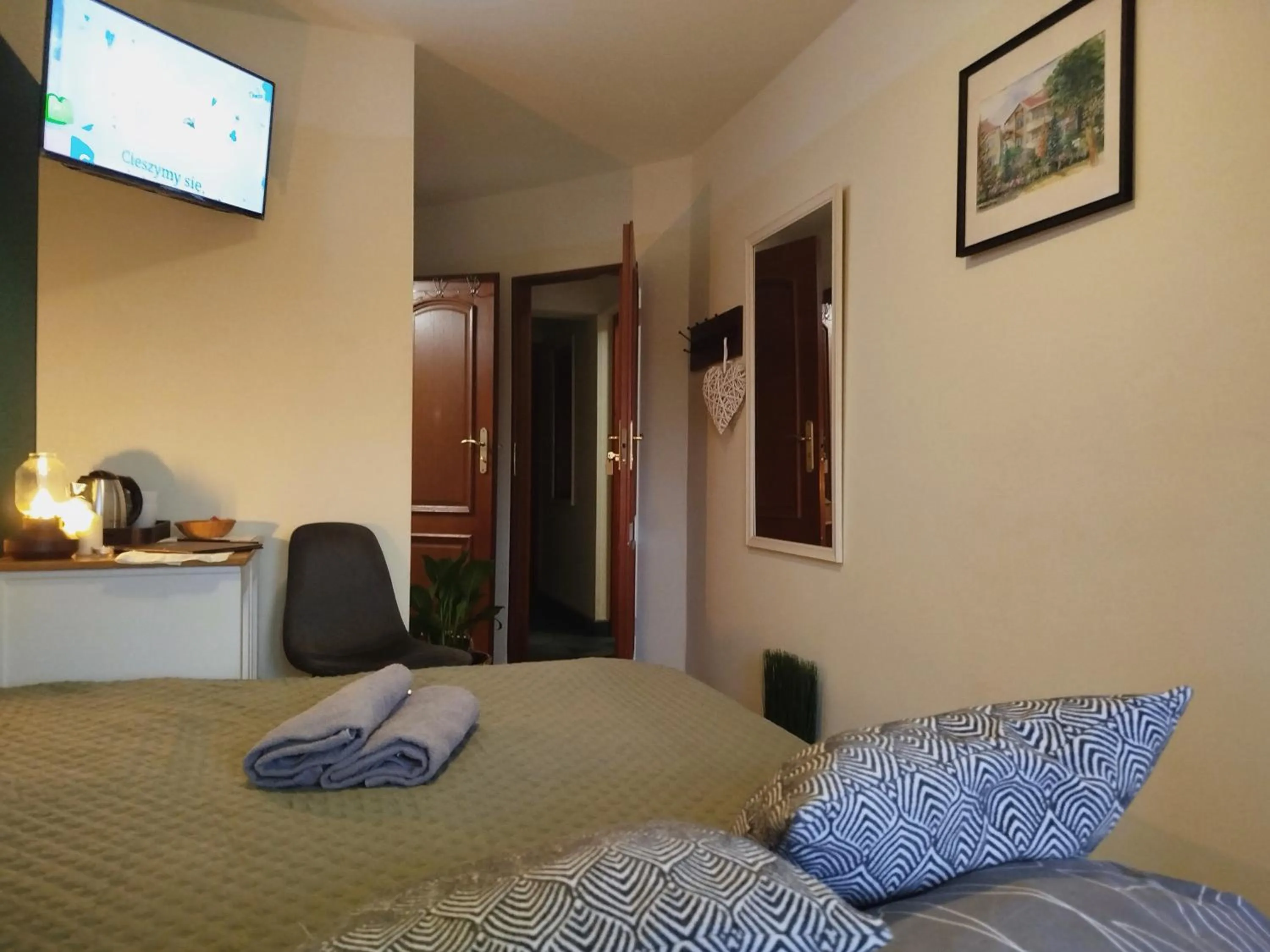 Bed in Willa Pod Basztą Restauracja&Wellness