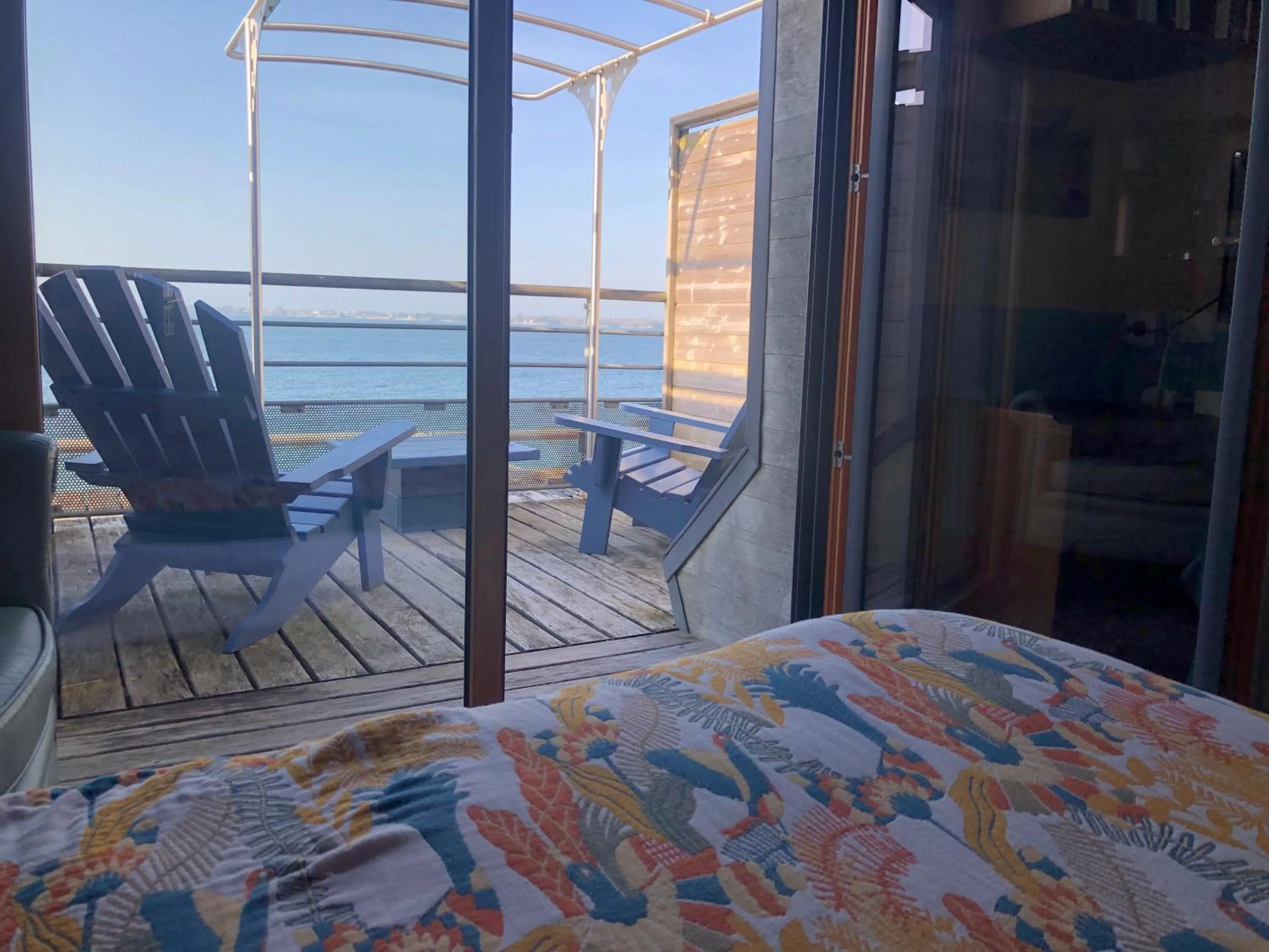 Bed in Hôtel Kermor