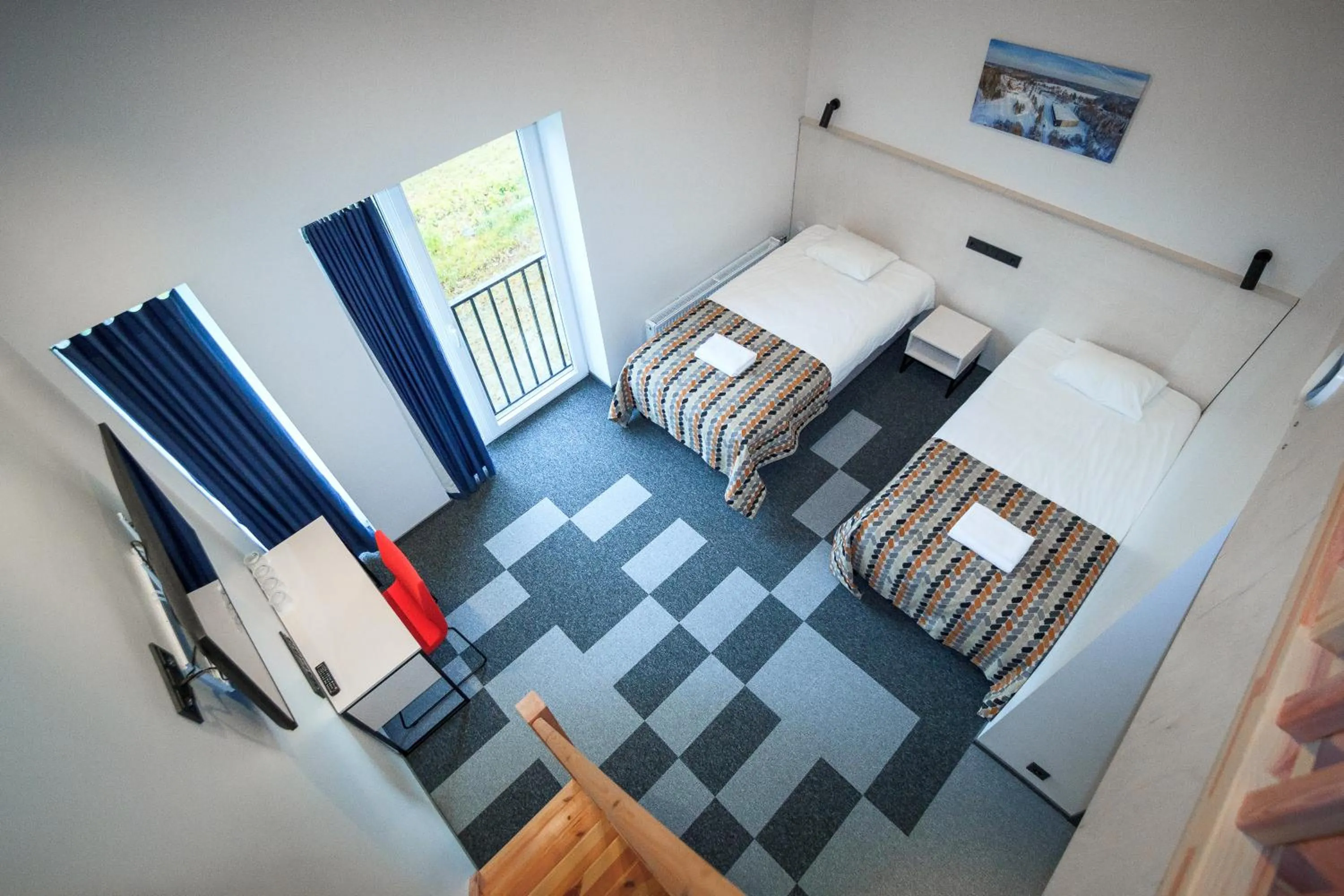 Bed in Kääriku Hotel