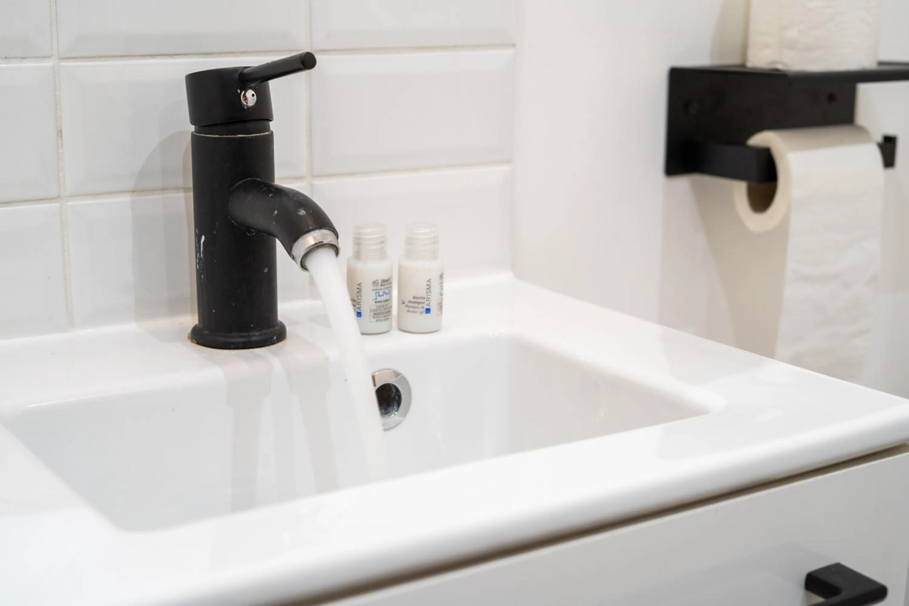 Bathroom in Capstay Color Valenciennes & Netflix