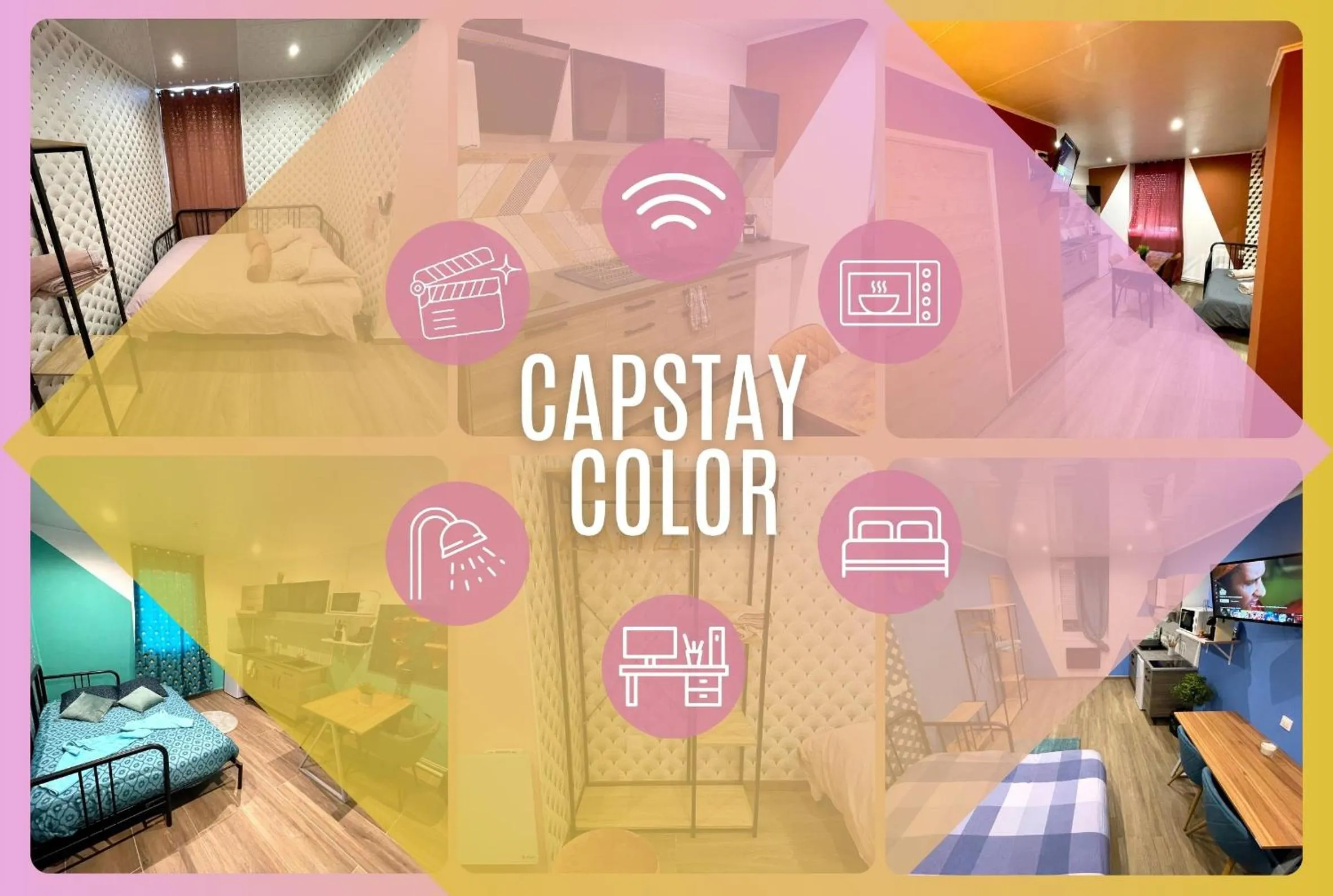 Property logo or sign in Capstay Color Valenciennes & Netflix