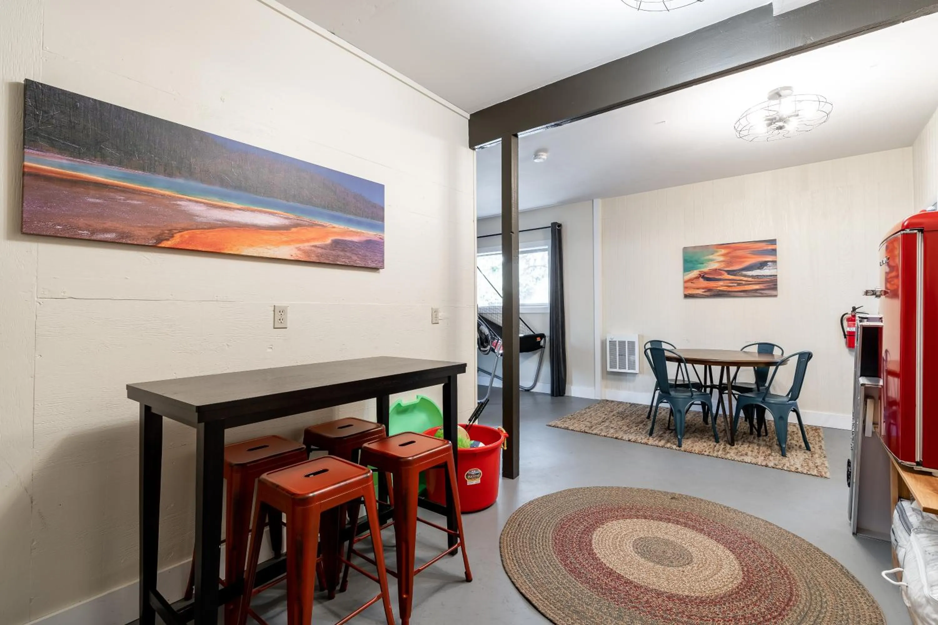 Living room in Shepherd Family Retreats- Fox