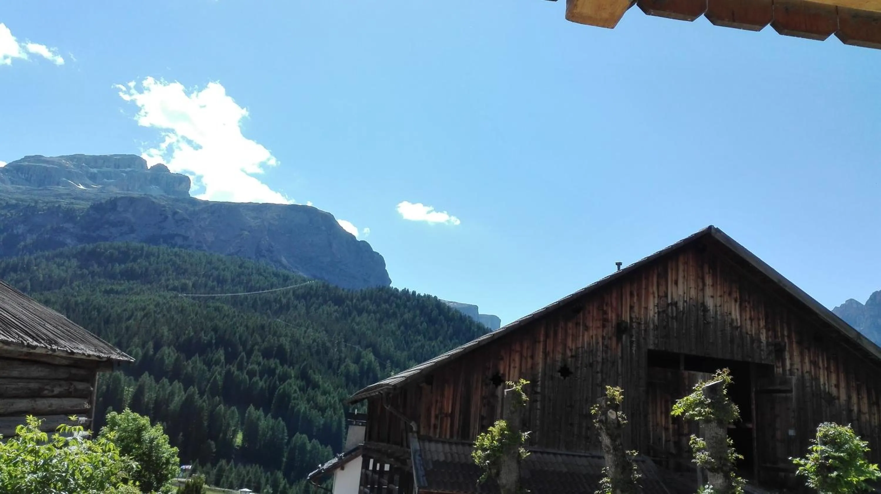 Mountain view in Pensione Valbona