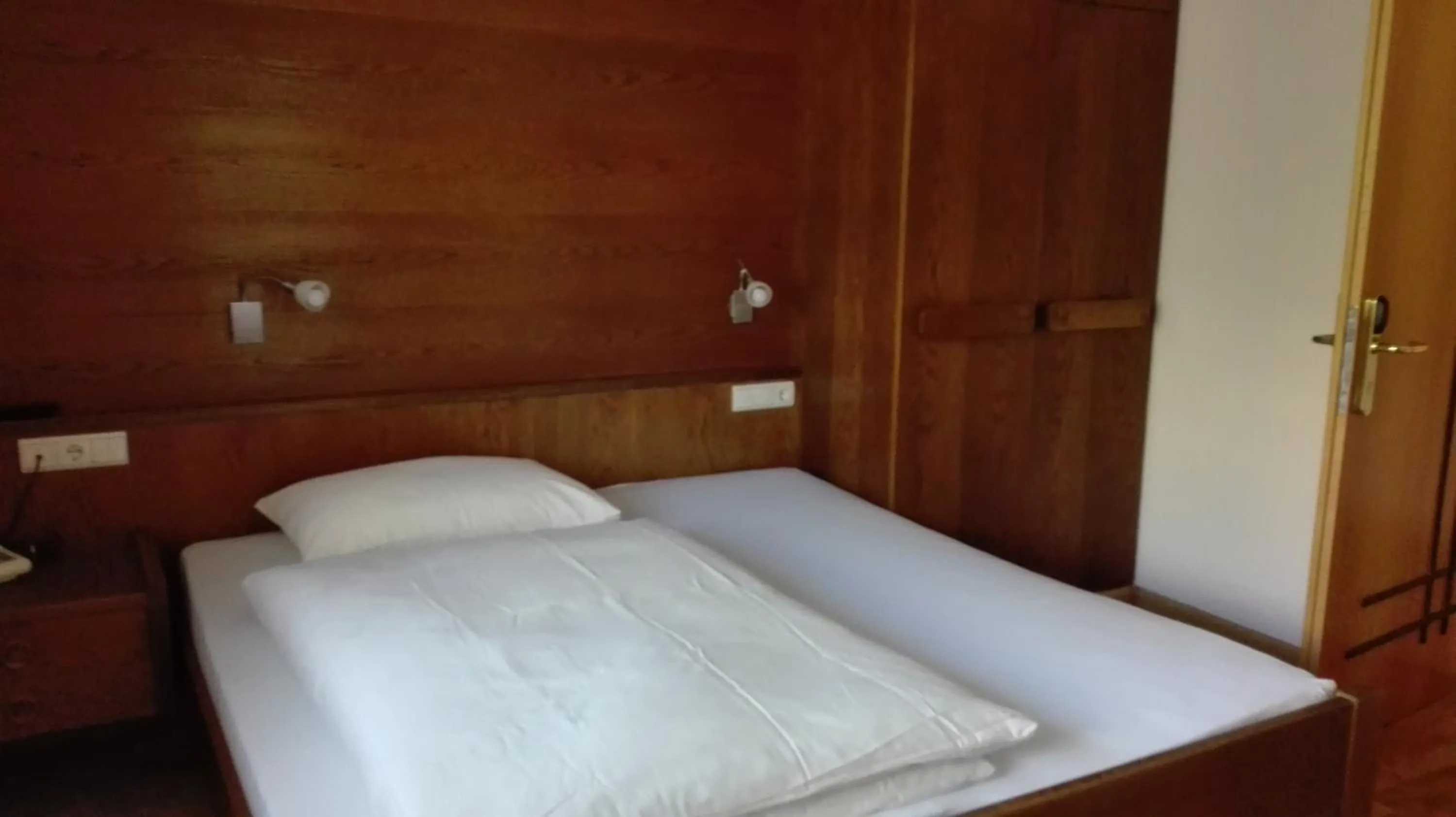 Bed in Pensione Valbona