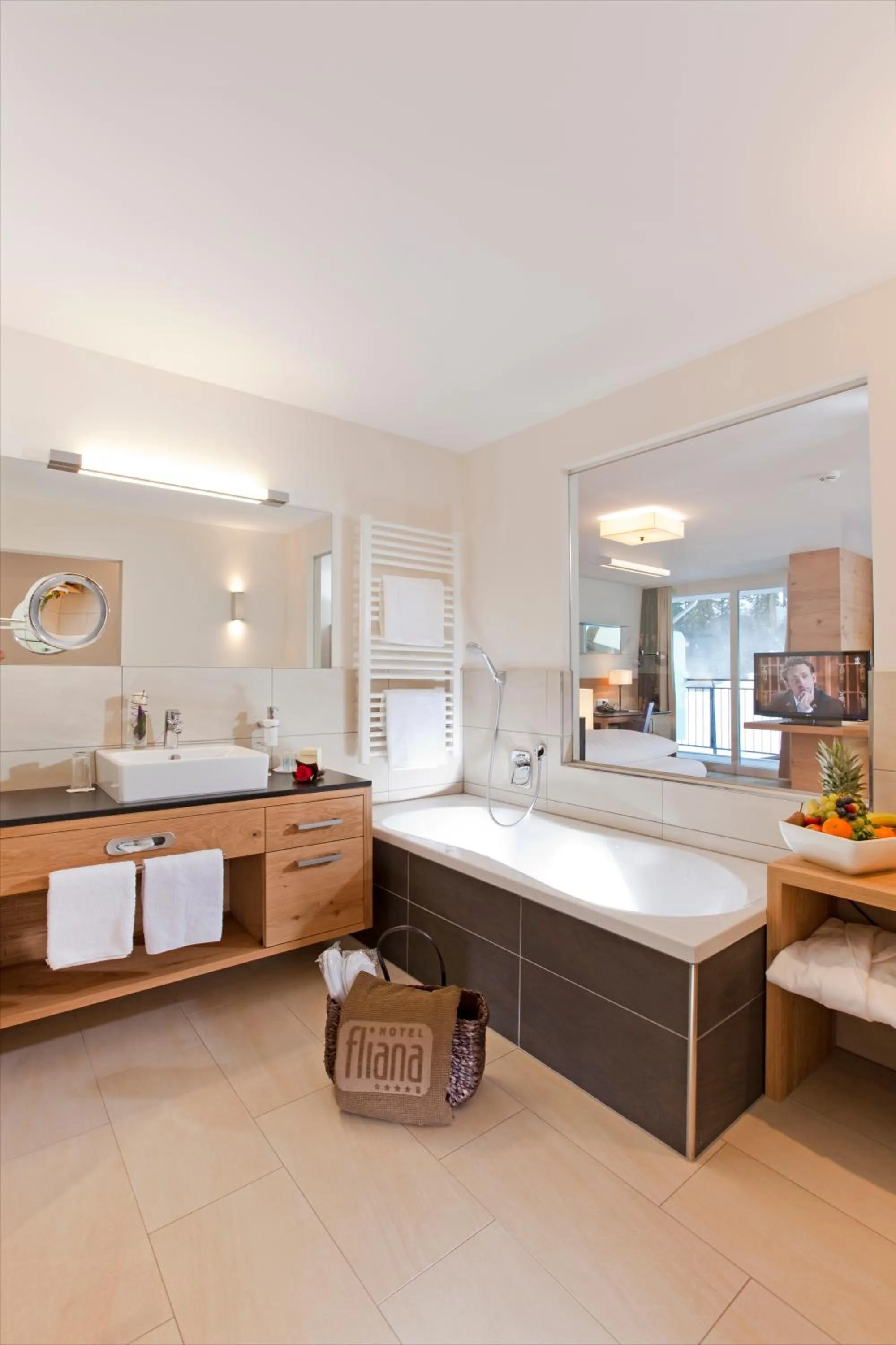 Bathroom in Hotel Fliana 4-Sterne Superior