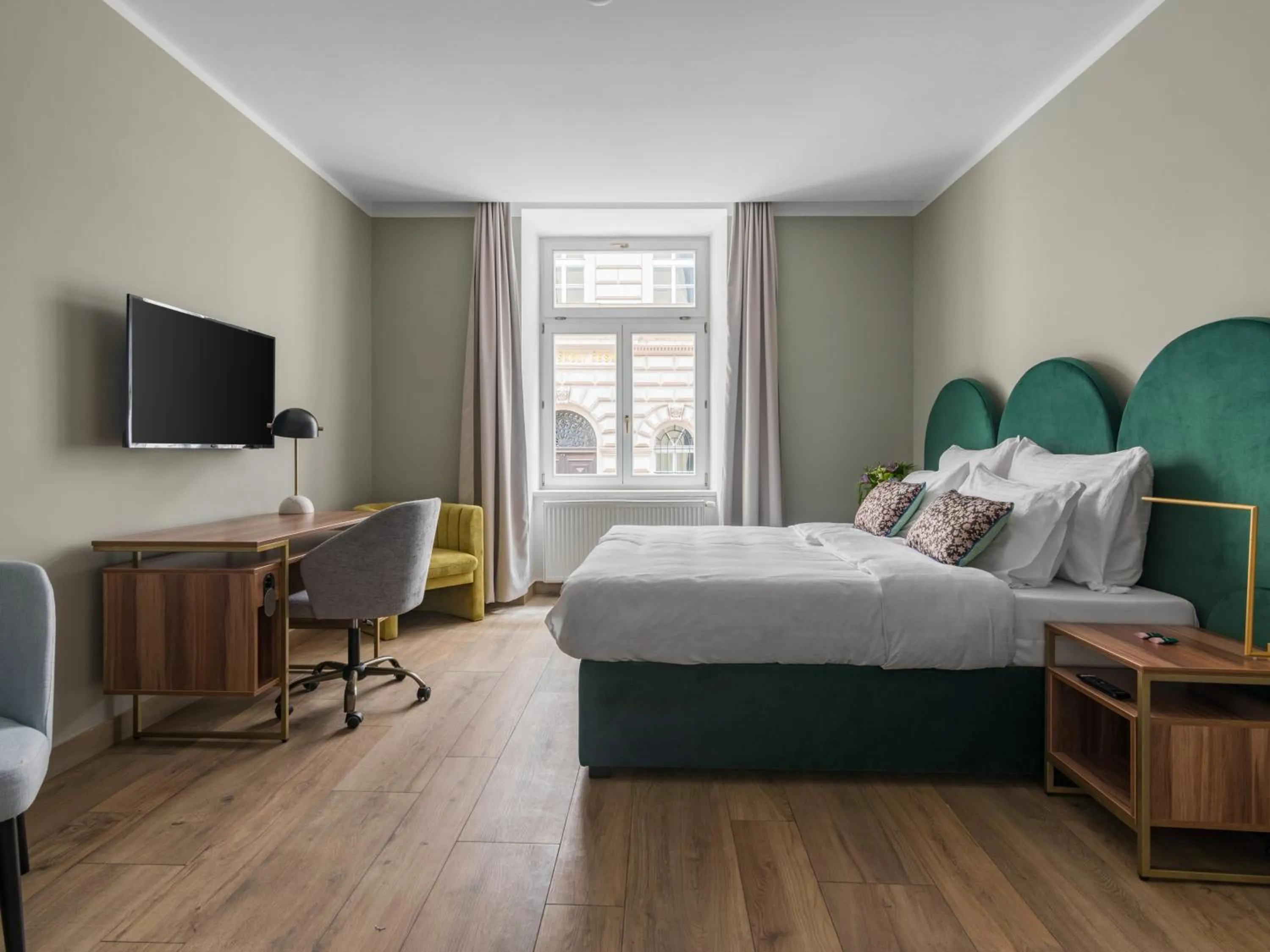 Bed in Numa Prague Libusa