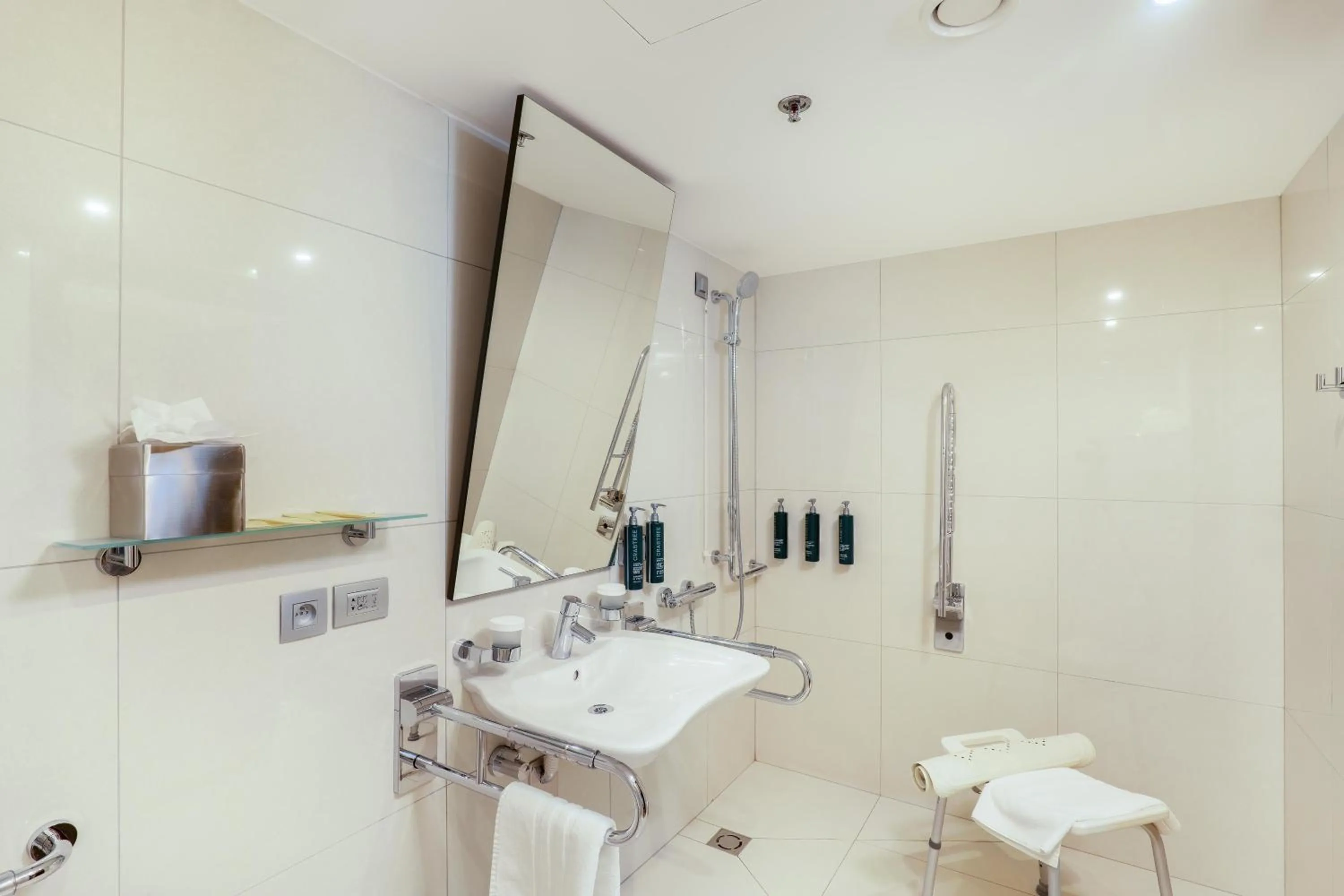 Bathroom in DoubleTree By Hilton Košice