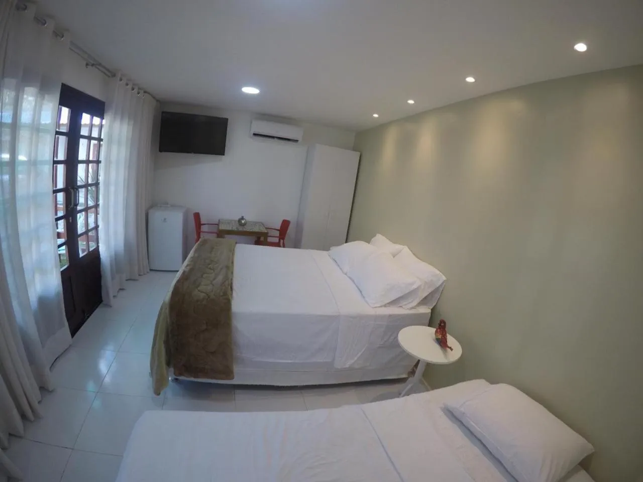 Bed in Pousada Ipioca Beach Village