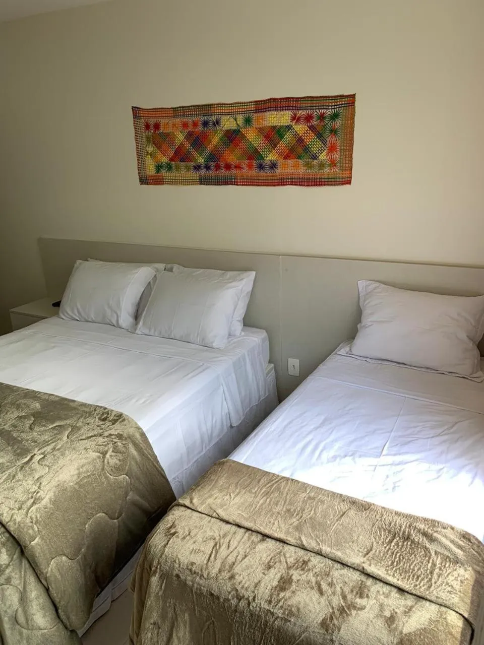 Bed in Pousada Ipioca Beach Village