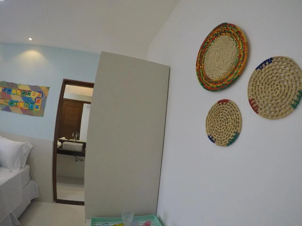 Bed in Pousada Ipioca Beach Village