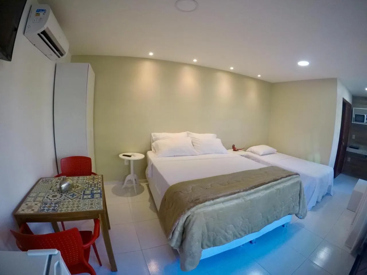 Bed in Pousada Ipioca Beach Village