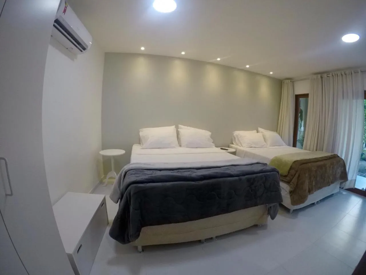 Bed in Pousada Ipioca Beach Village