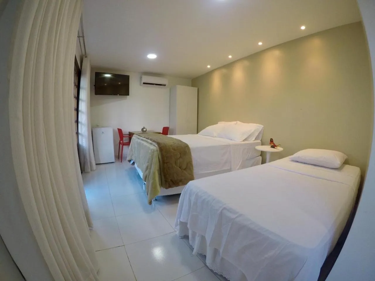 Bed in Pousada Ipioca Beach Village