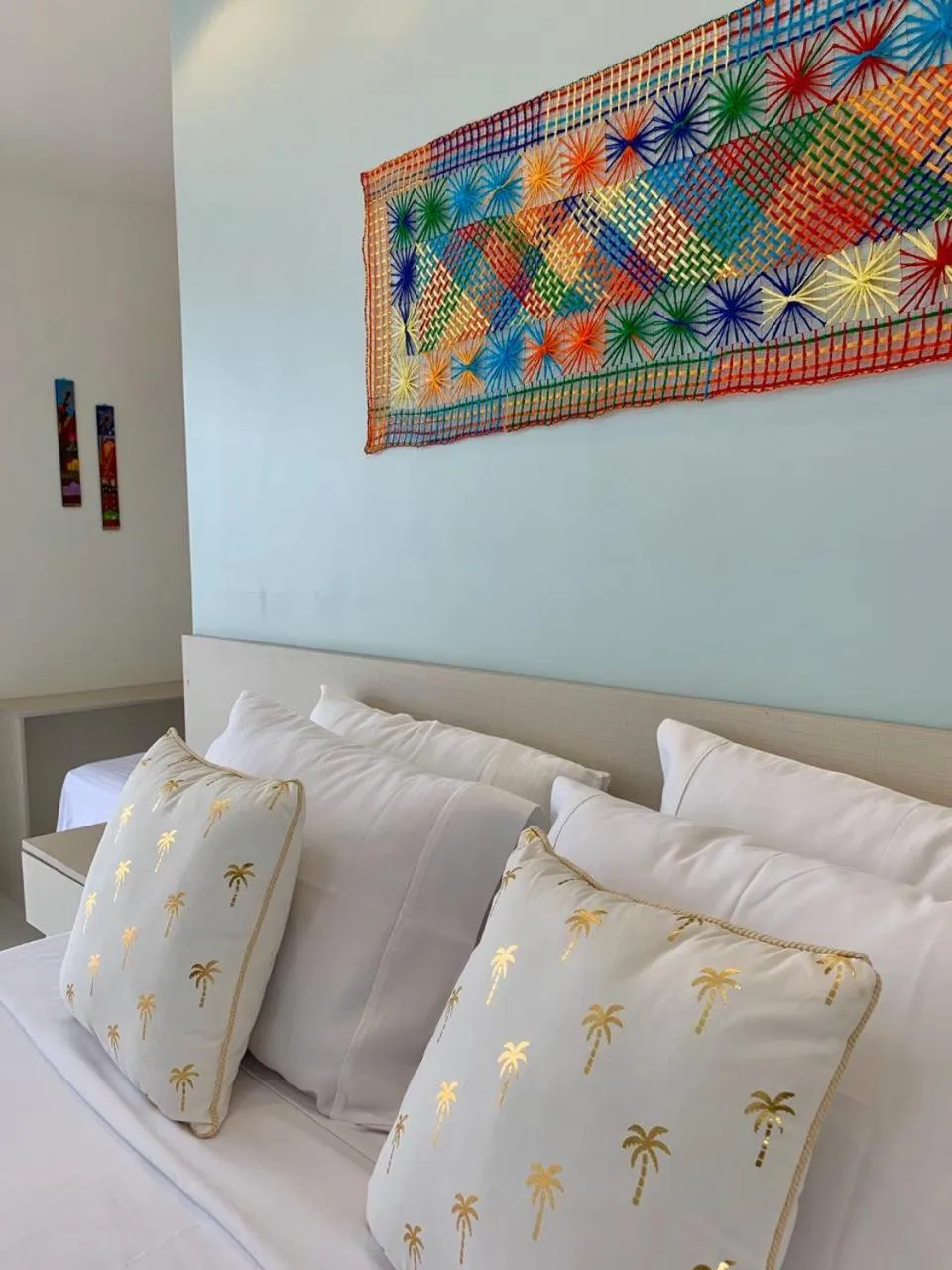 Bed in Pousada Ipioca Beach Village