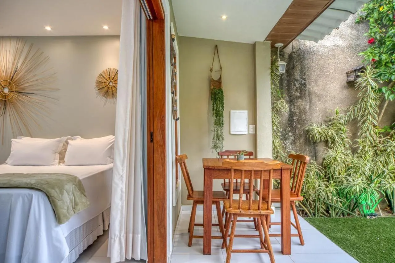 Bed in Pousada Ipioca Beach Village