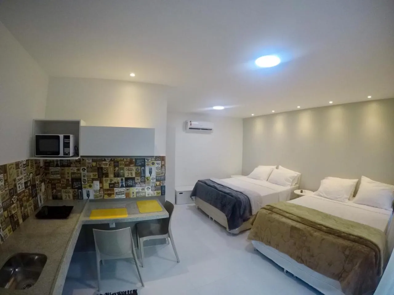 Bed in Pousada Ipioca Beach Village