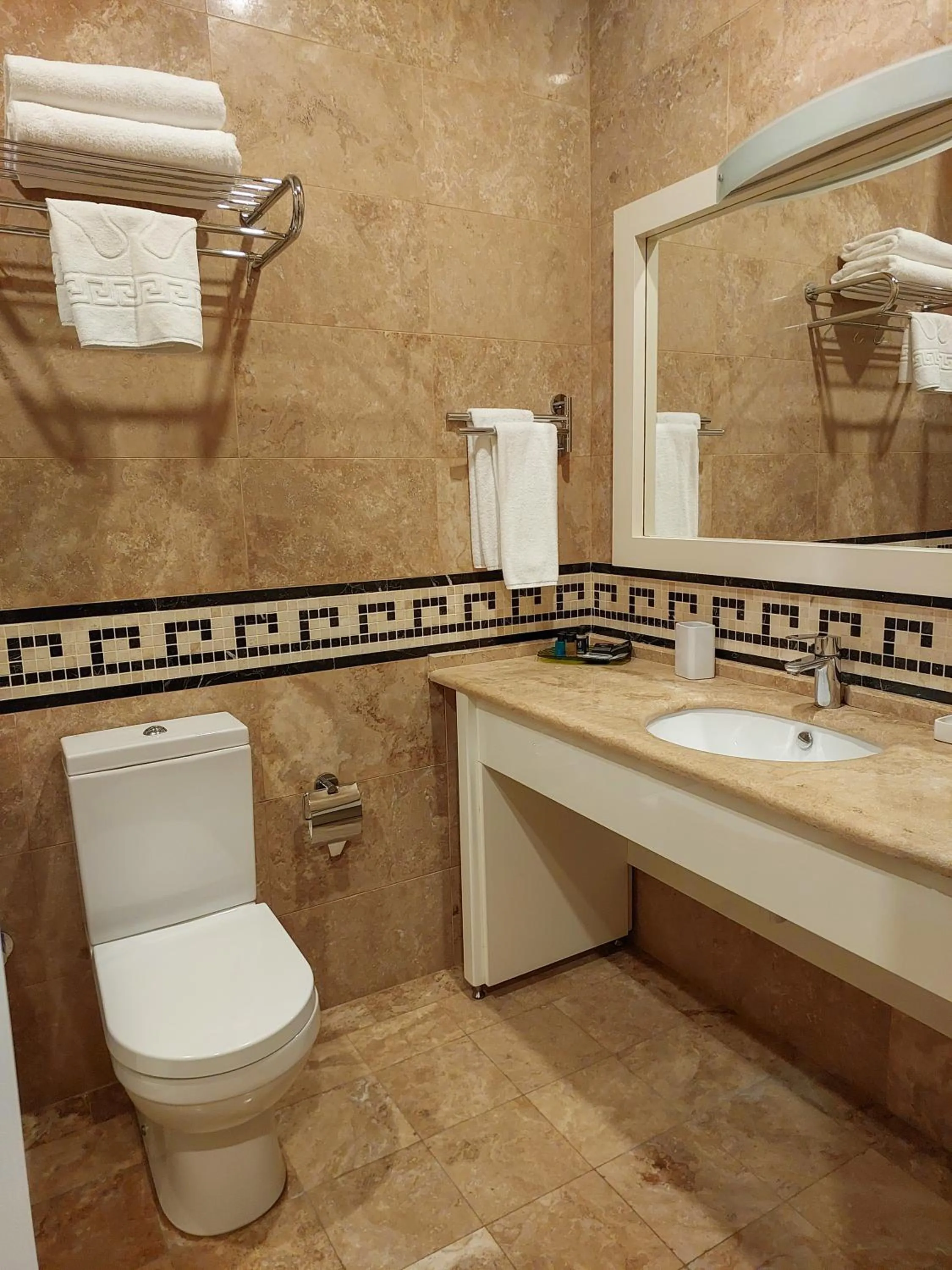 Toilet in Graaf Hotel